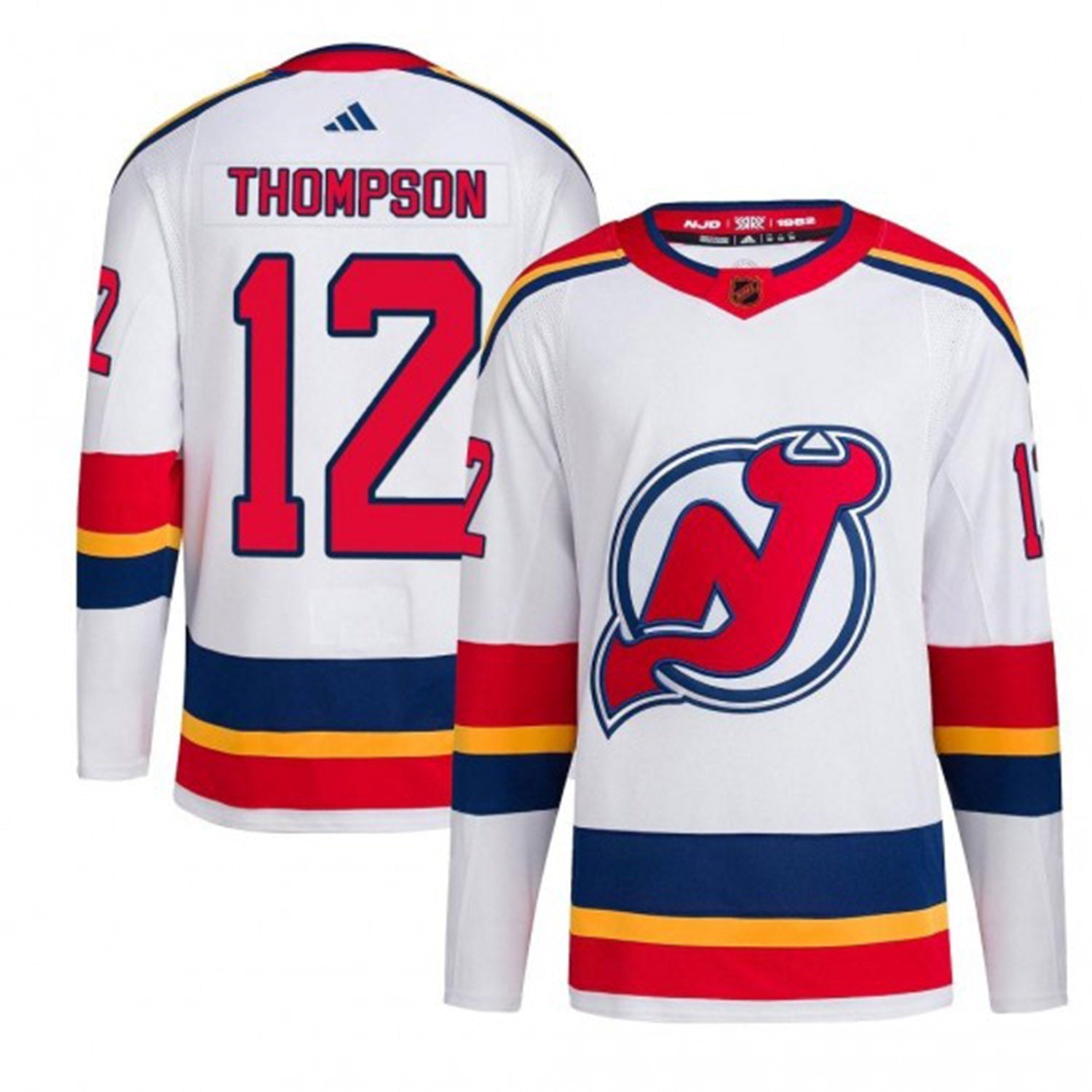 Tyce Thompson New Jersey Devils 12 Jersey