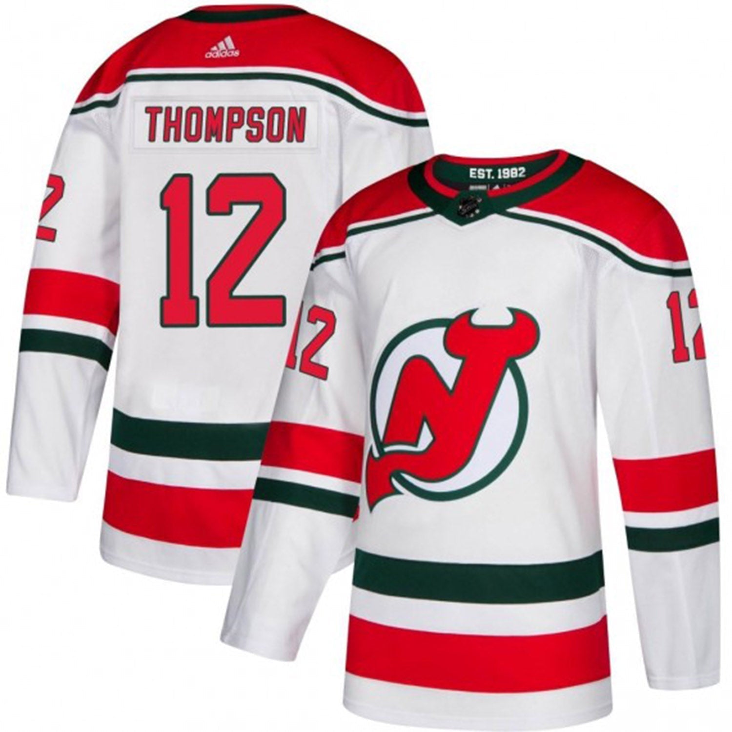 Tyce Thompson New Jersey Devils 12 Jersey