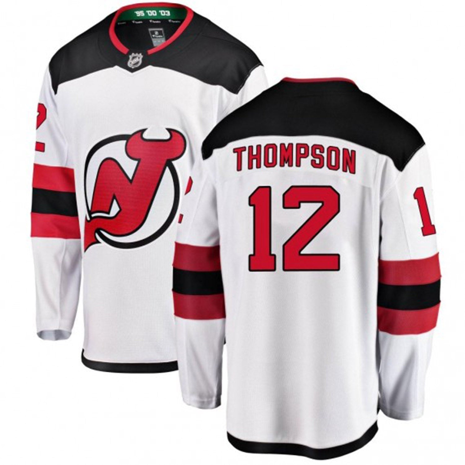 Tyce Thompson New Jersey Devils 12 Jersey