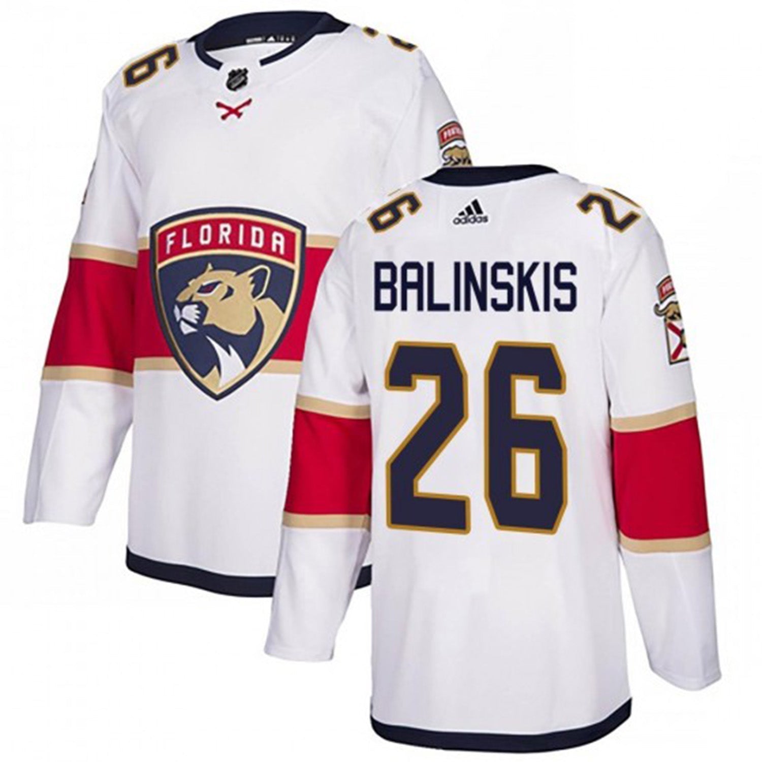 Uvis Balinskis Florida Panthers 26 Jersey