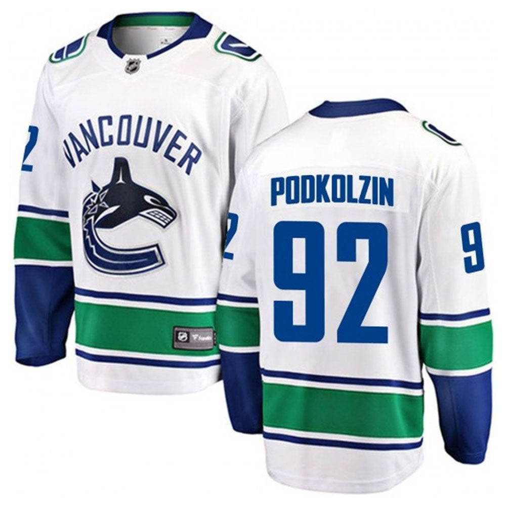 Vasily Podkolzin Vancouver Canucks 92 Jersey