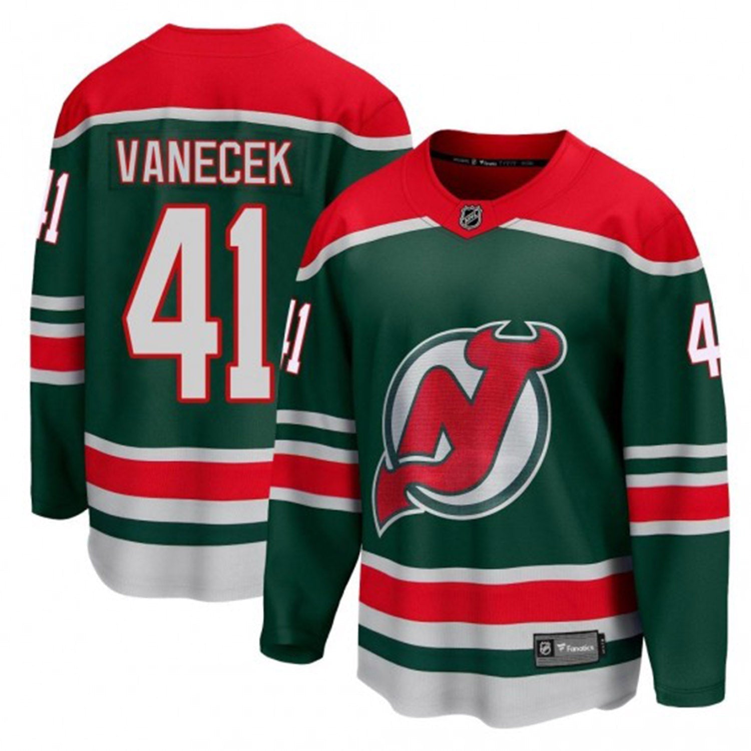 Vitek Vaneek New Jersey Devils 41 Jersey