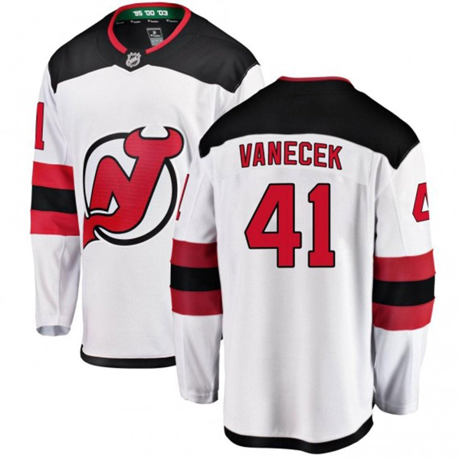 Vitek Vaneek New Jersey Devils 41 Jersey