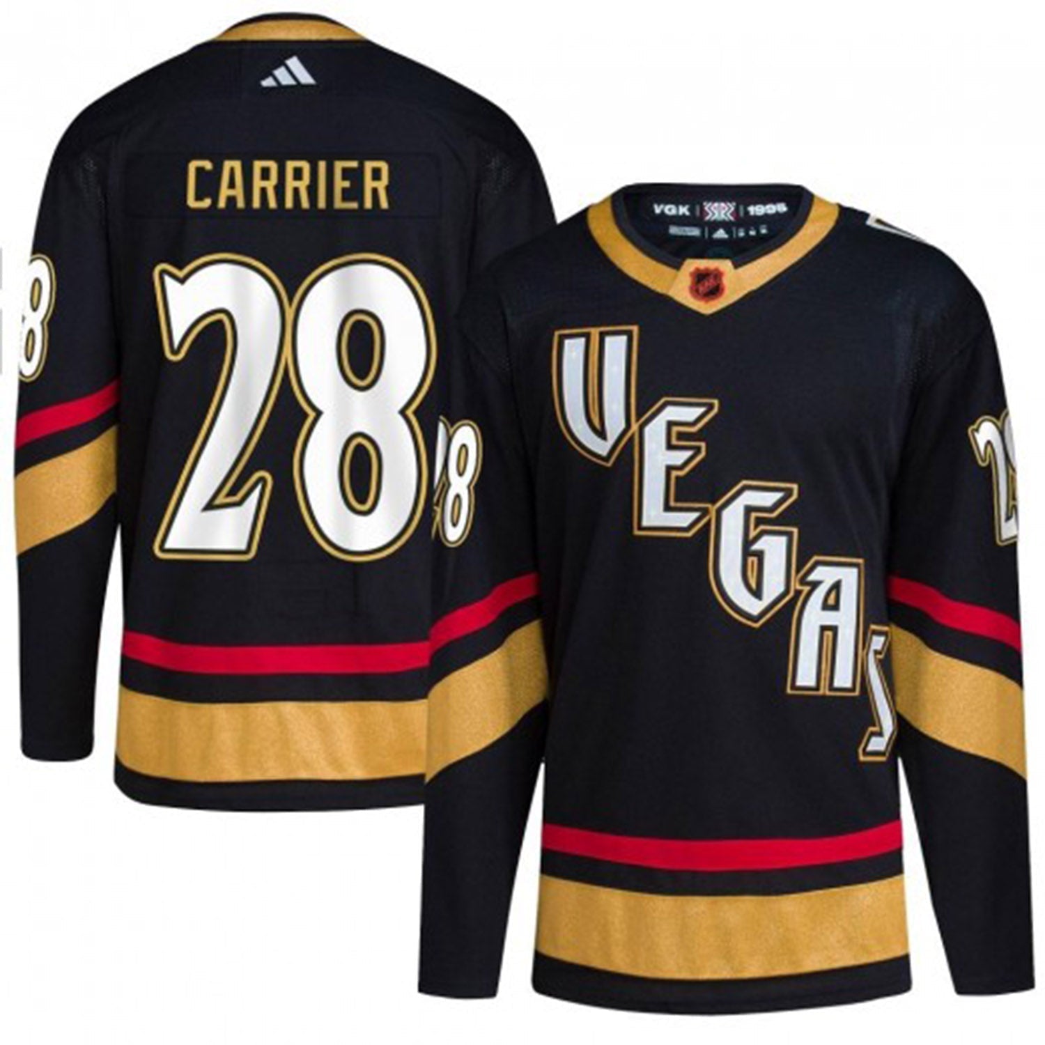 William Carrier Vegas Golden Knights 28 Jersey