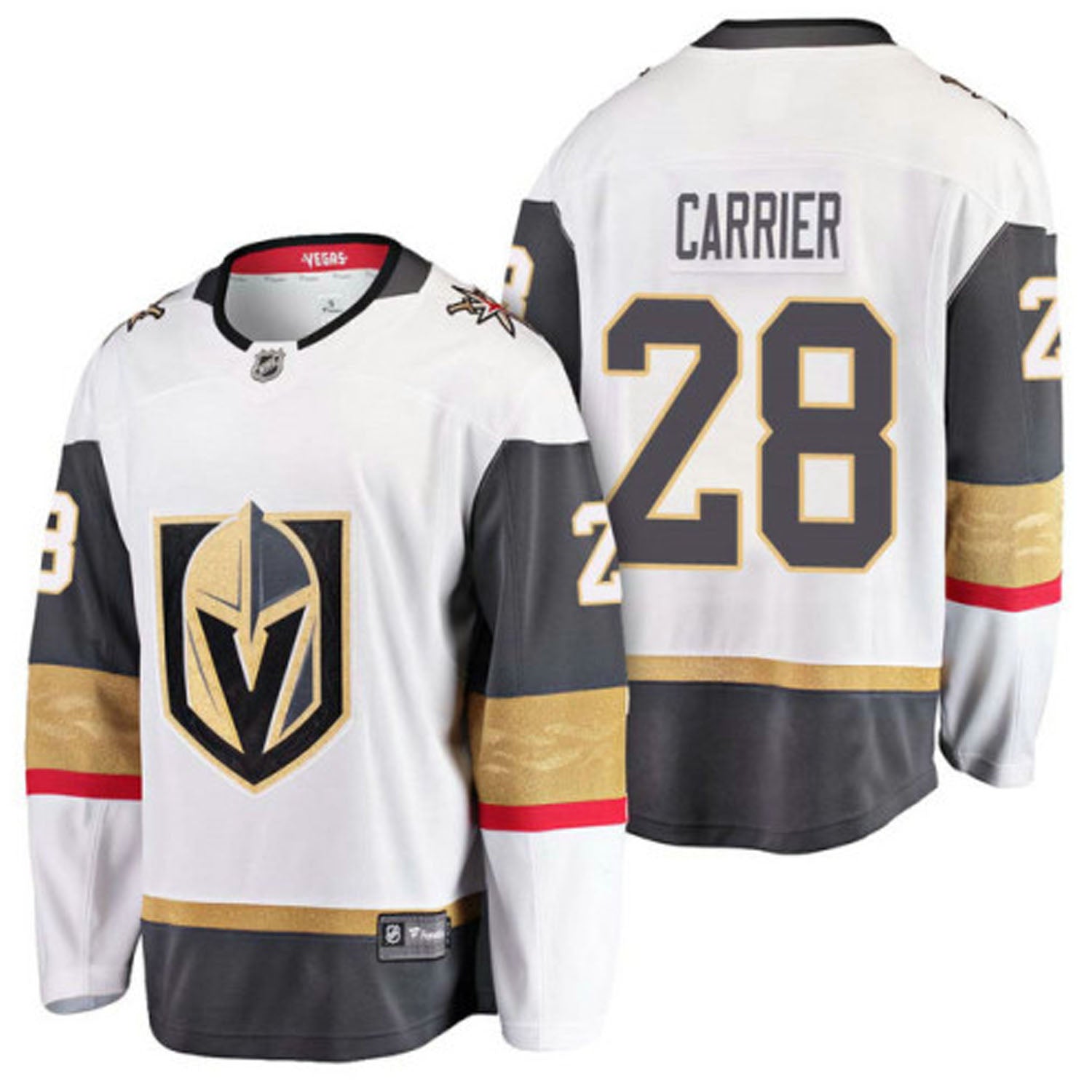 William Carrier Vegas Golden Knights 28 Jersey