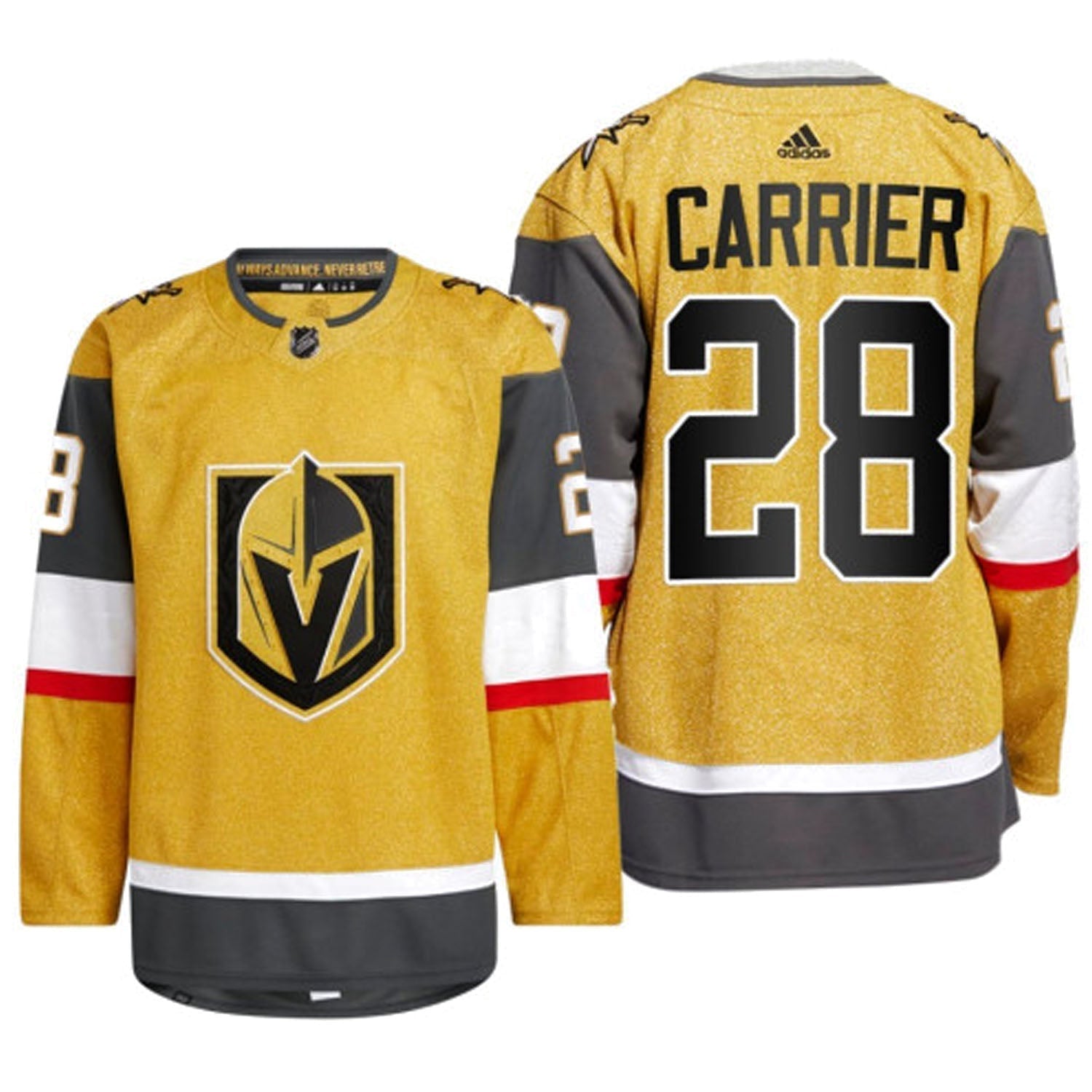 William Carrier Vegas Golden Knights 28 Jersey