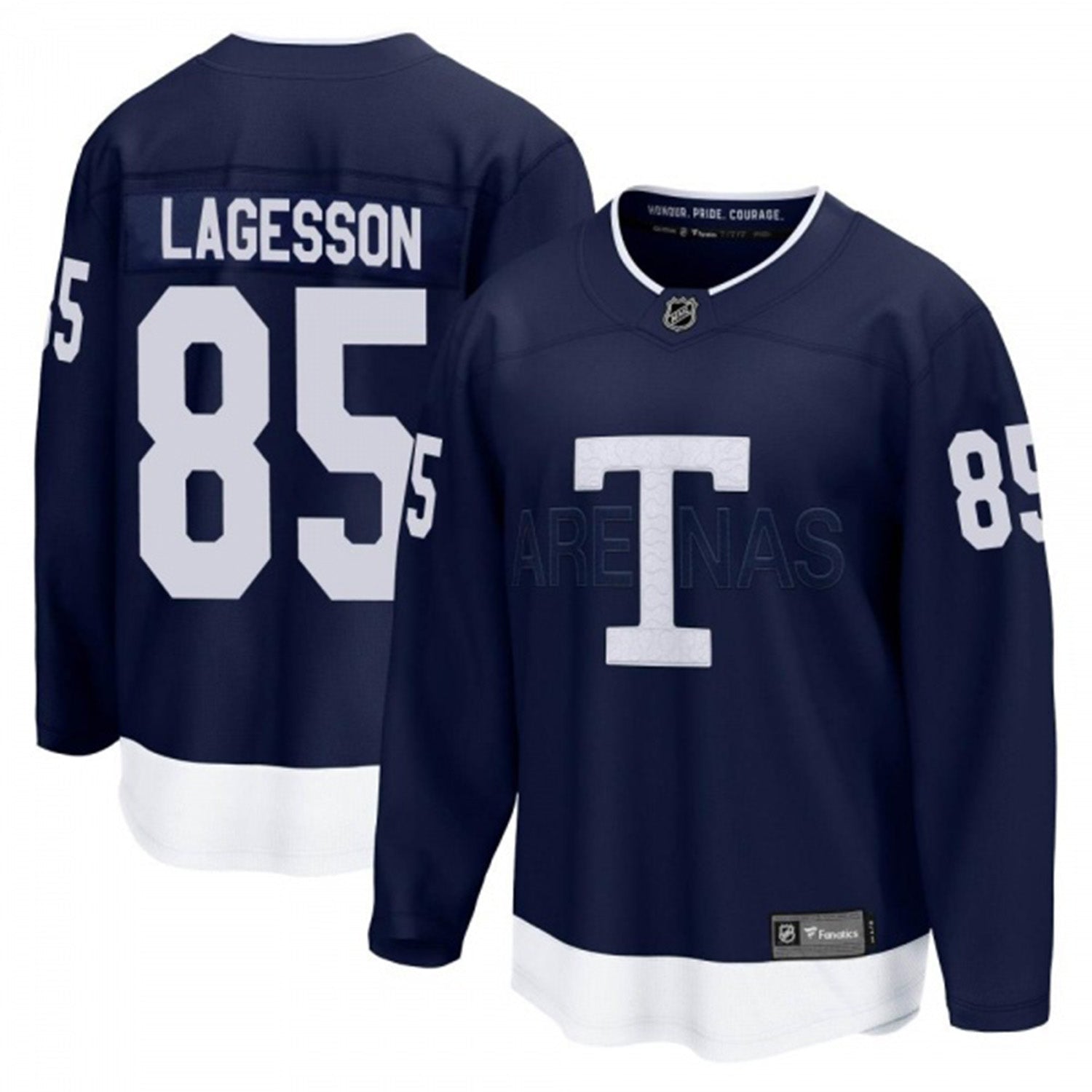 William Lagesson Toronto Maple Leafs 85 Jersey