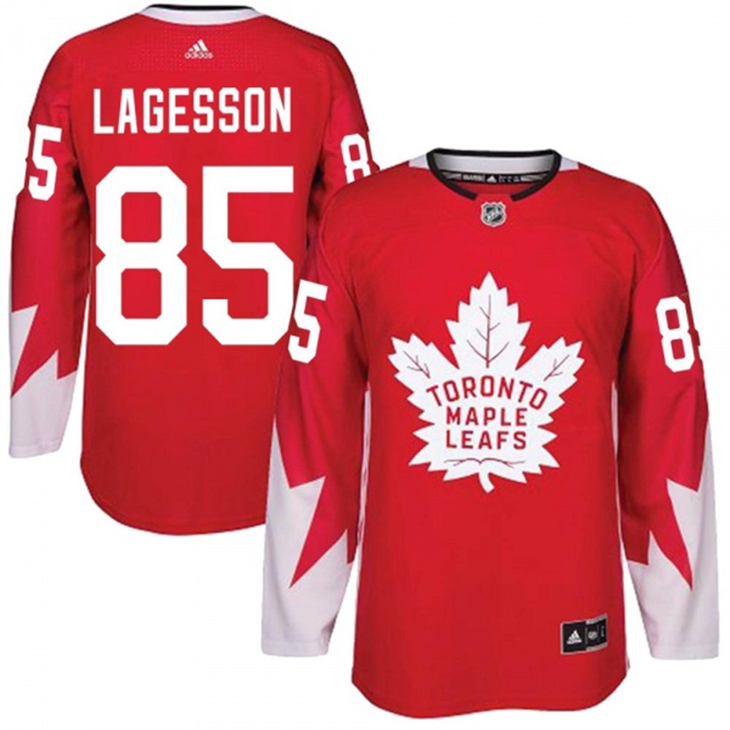 William Lagesson Toronto Maple Leafs 85 Jersey