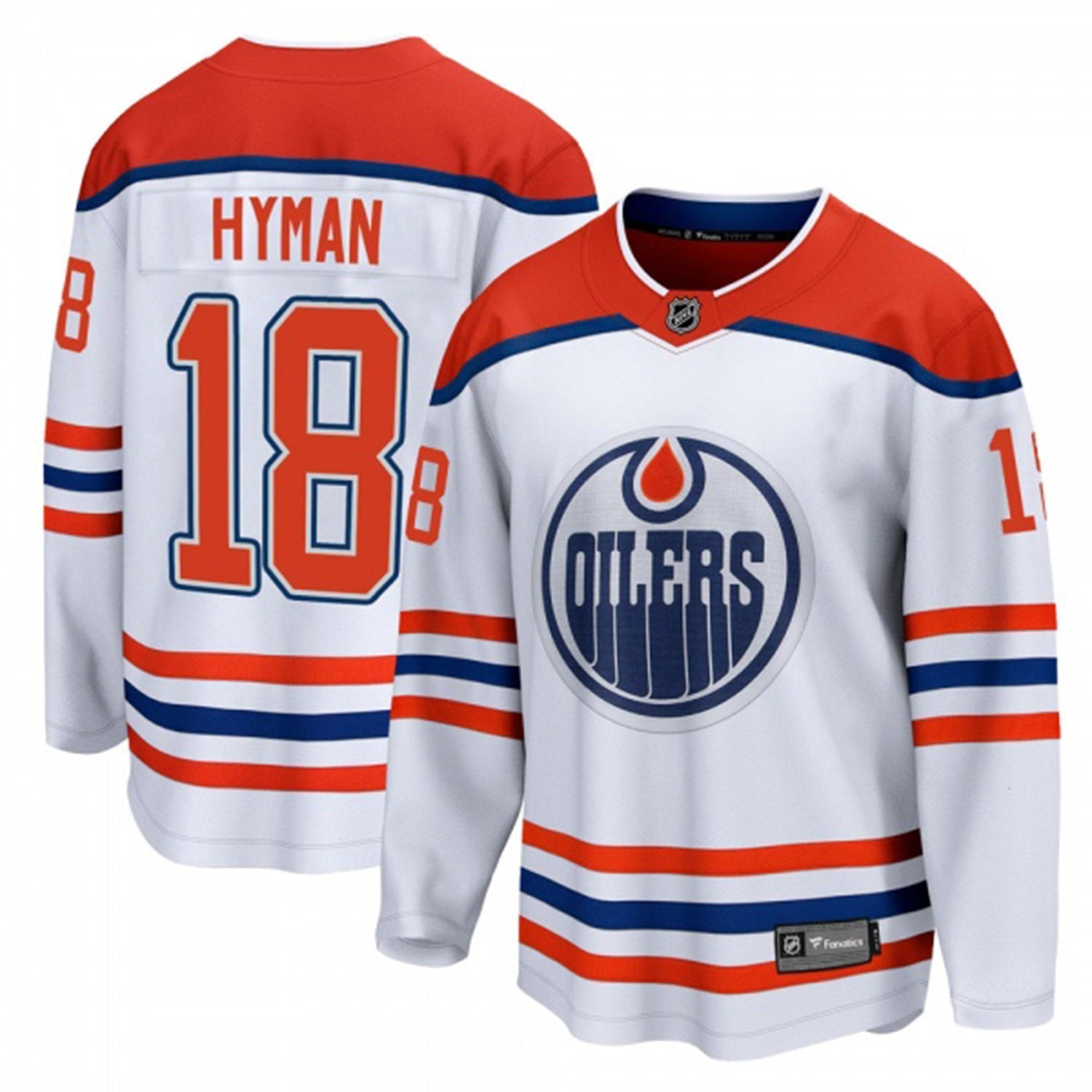 Zach Hyman Edmonton Oilers 18 Jersey