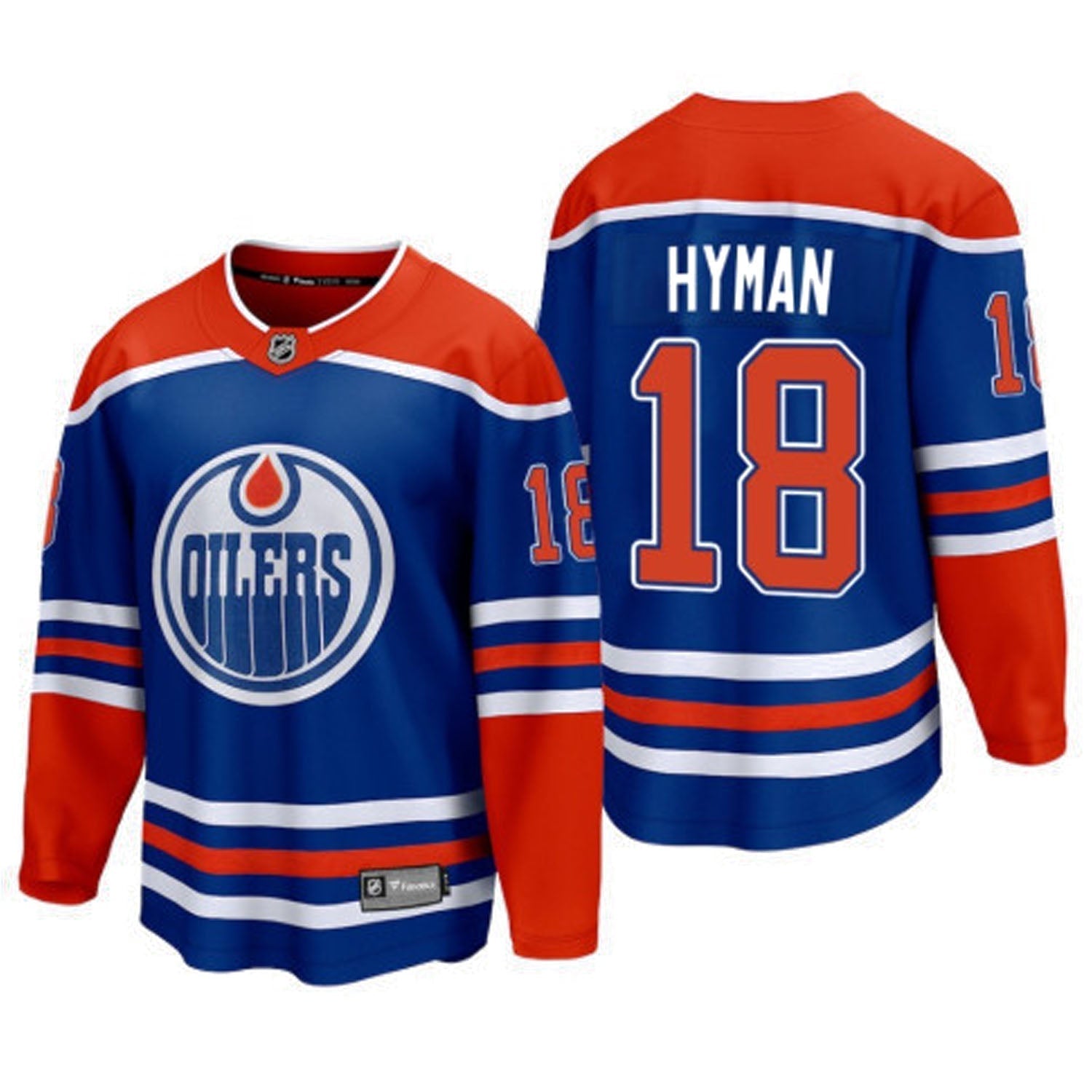 Zach Hyman Edmonton Oilers 18 Jersey