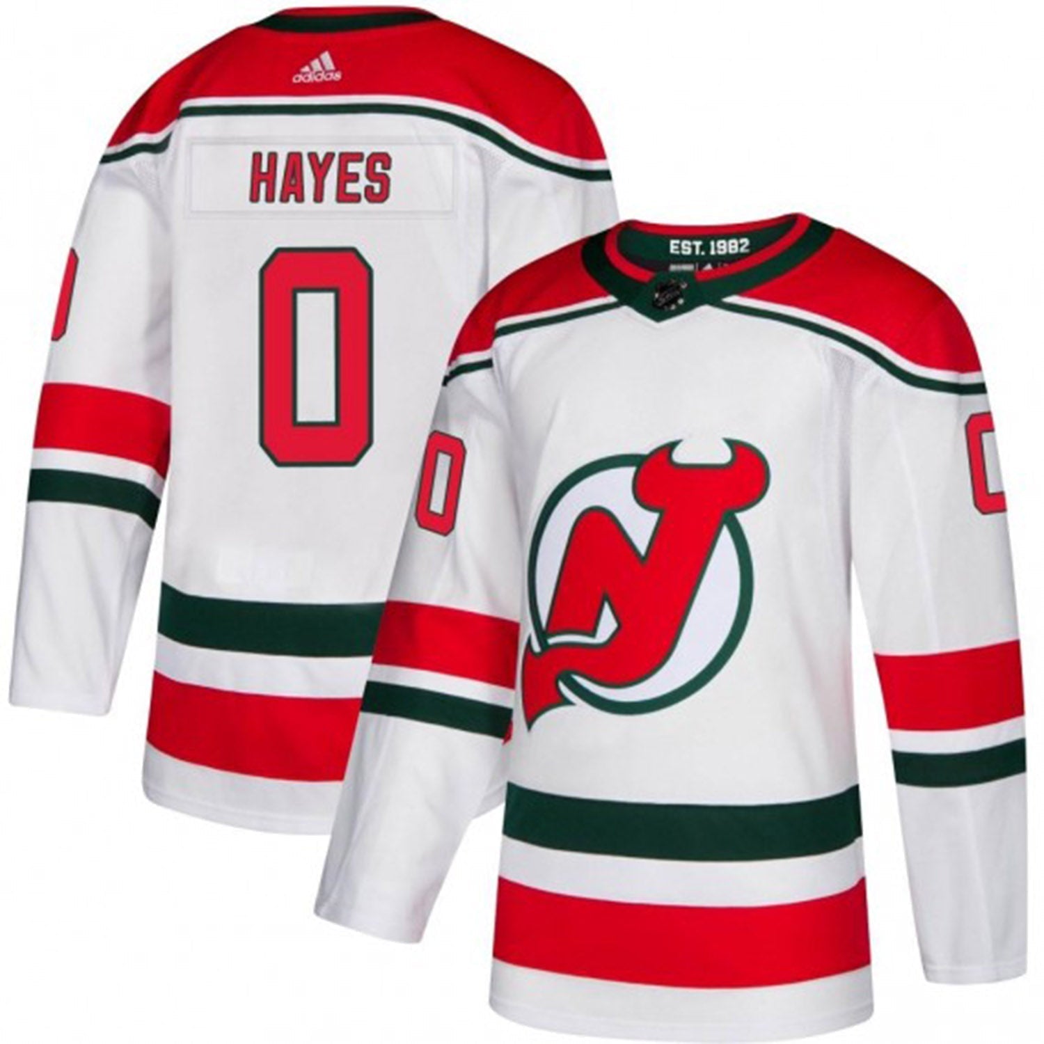 Zachary Hayes New Jersey Devils 0 Jersey