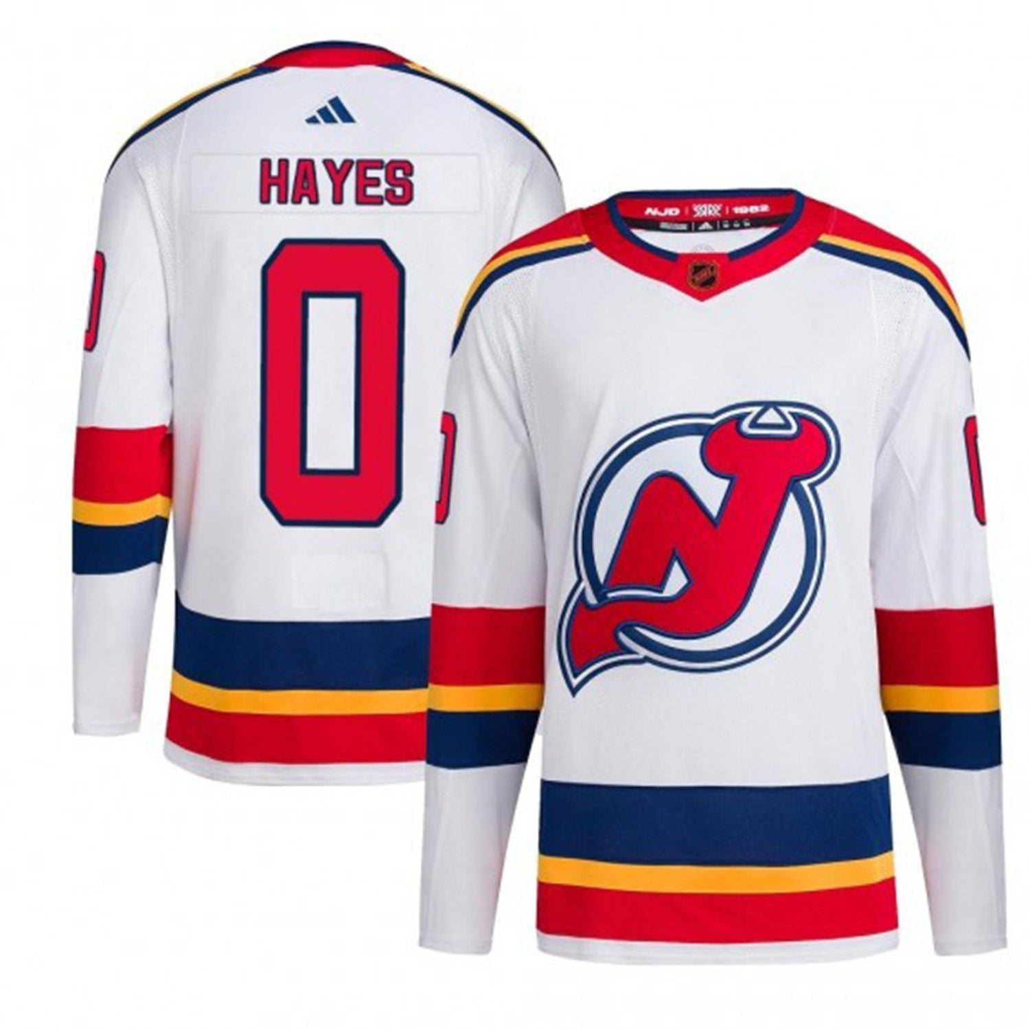Zachary Hayes New Jersey Devils 0 Jersey
