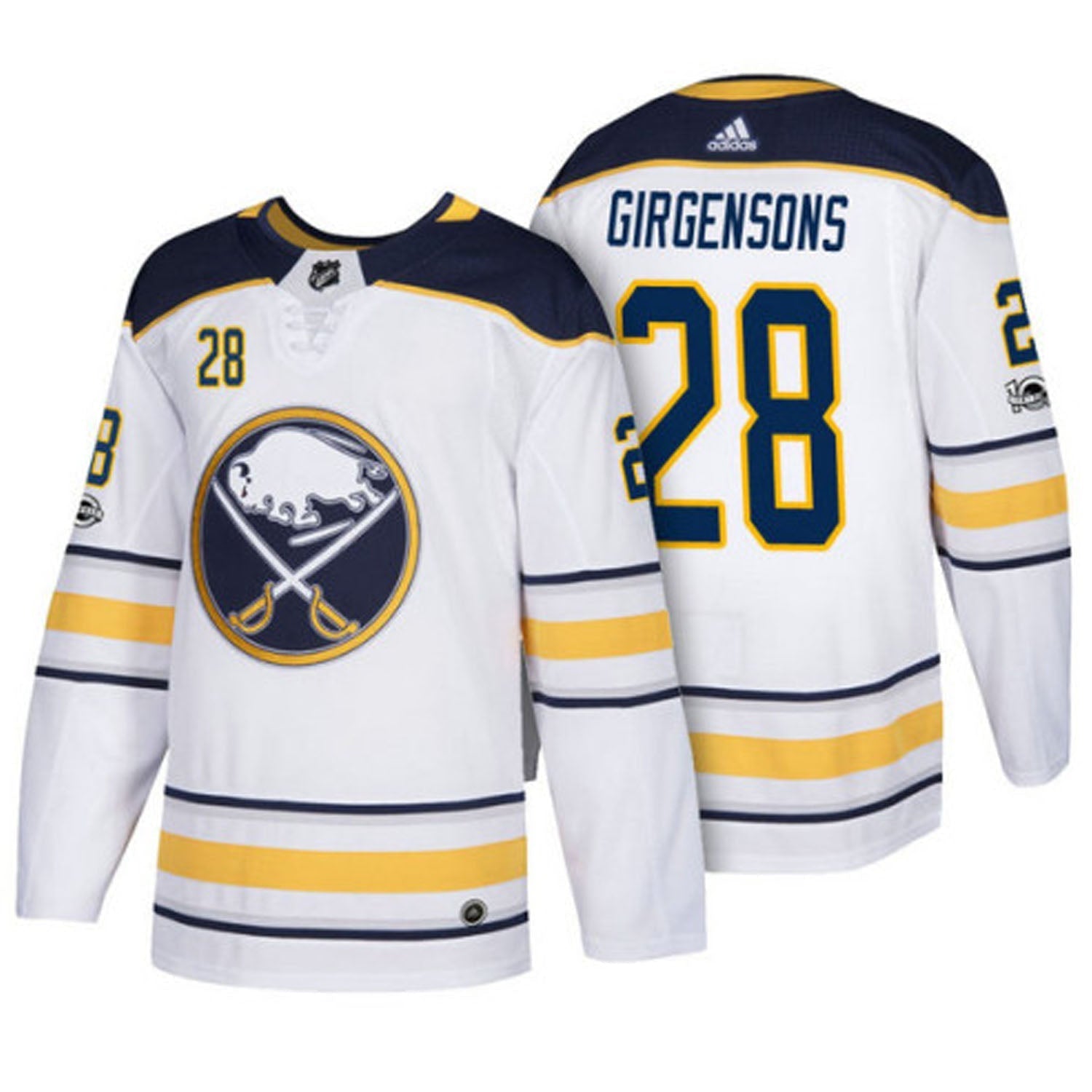Zemgus Girgensons Buffalo Sabres 28 Jersey