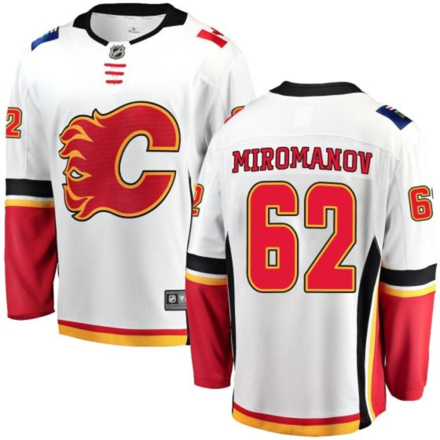 Daniil Miromanov Calgary Flames 62 Jersey
