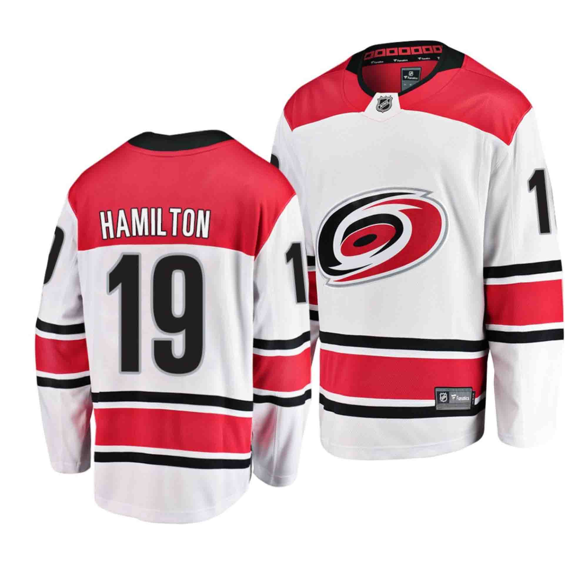 Dougie Hamilton Carolina Hurricanes 19 Jersey