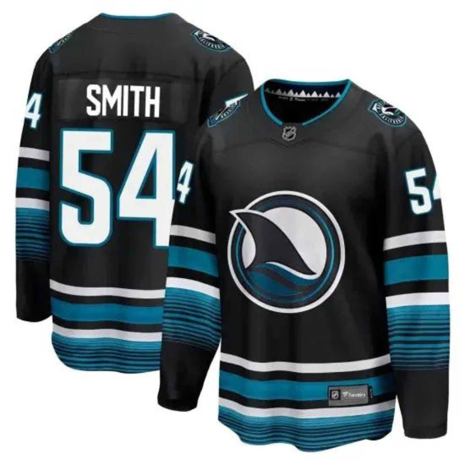 Givani Smith San Jose Sharks 54 Jersey