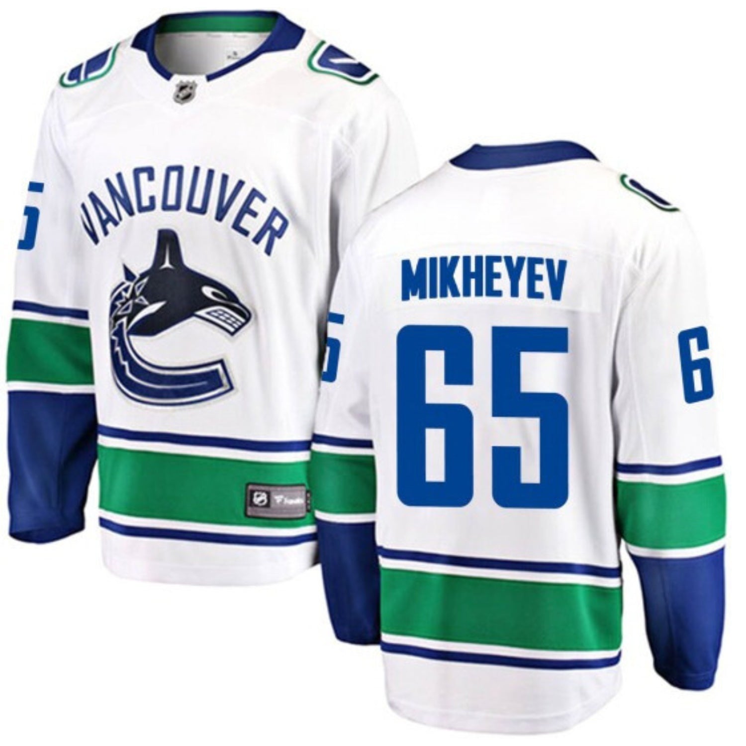 Ilya Mikheyev Vancouver Canucks 65 Jersey