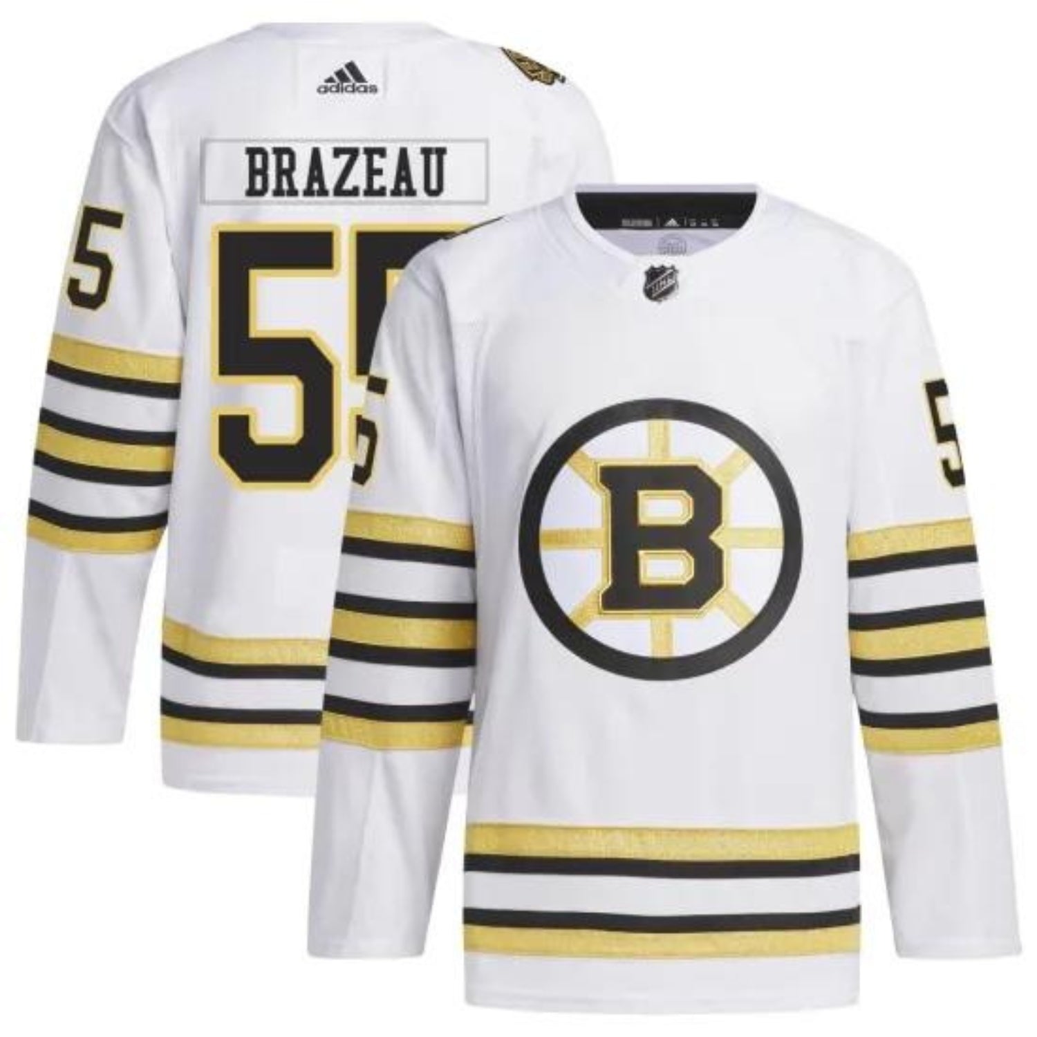Justin Brazeau Boston Bruins 55 Jersey