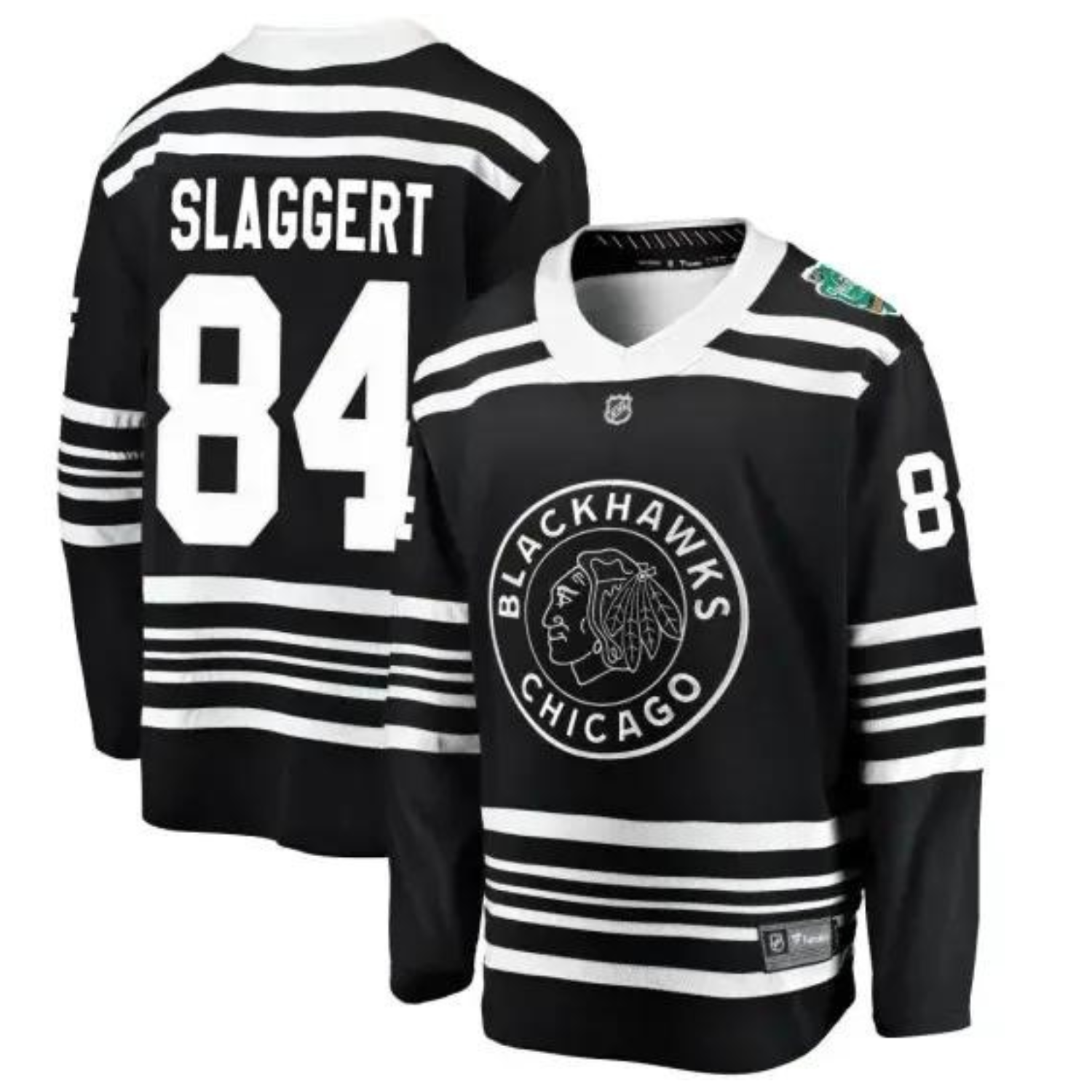 Landon Slaggert Chicago Blackhawks 84 Jersey