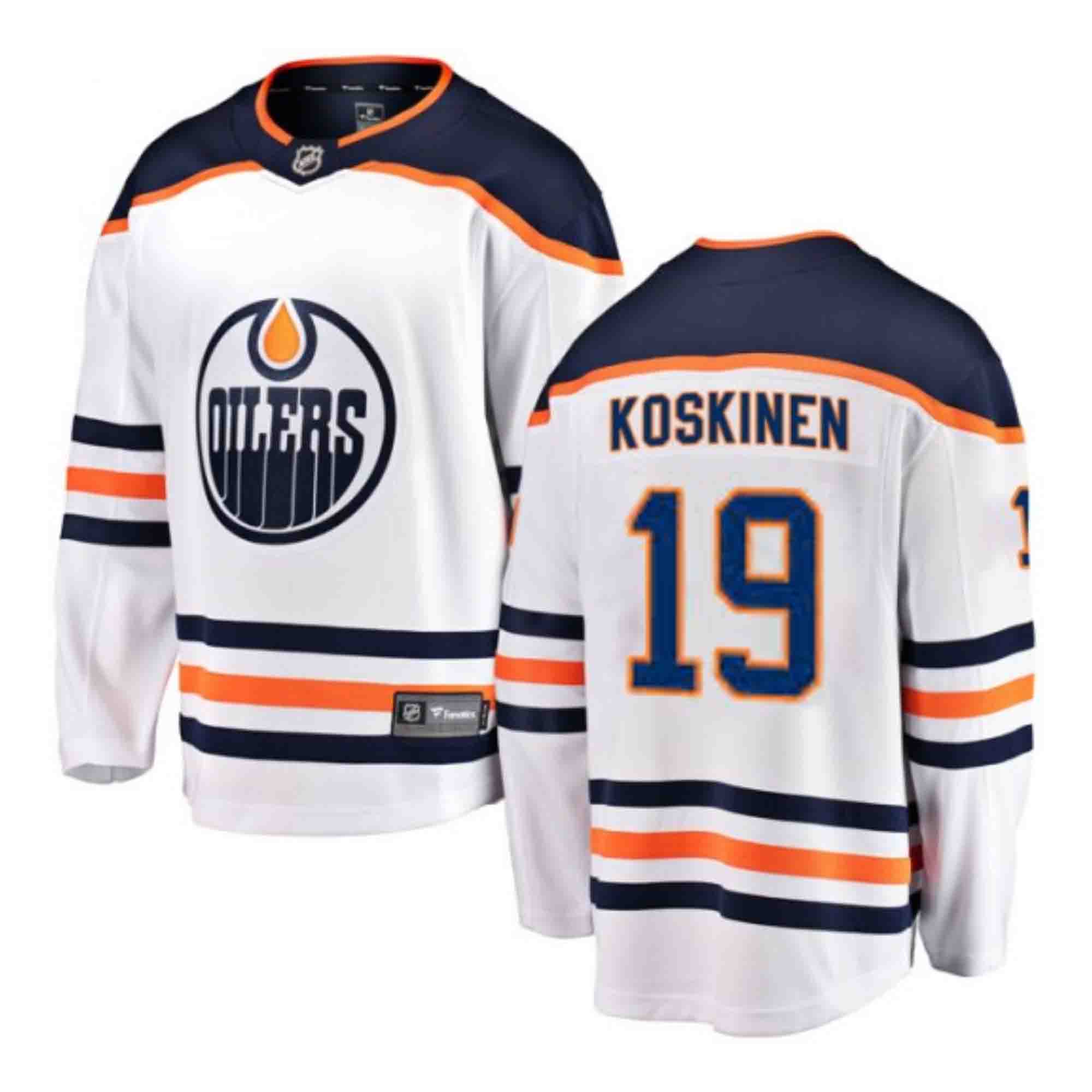 Mikko Koskinen Edmonton Oilers 19 Jersey