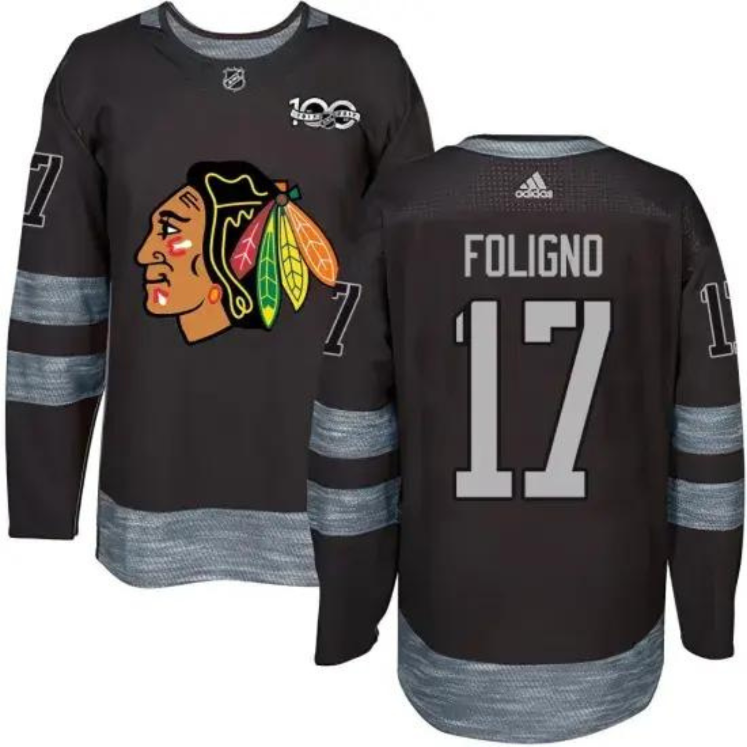Nick Foligno Chicago Blackhawks 17 Jersey