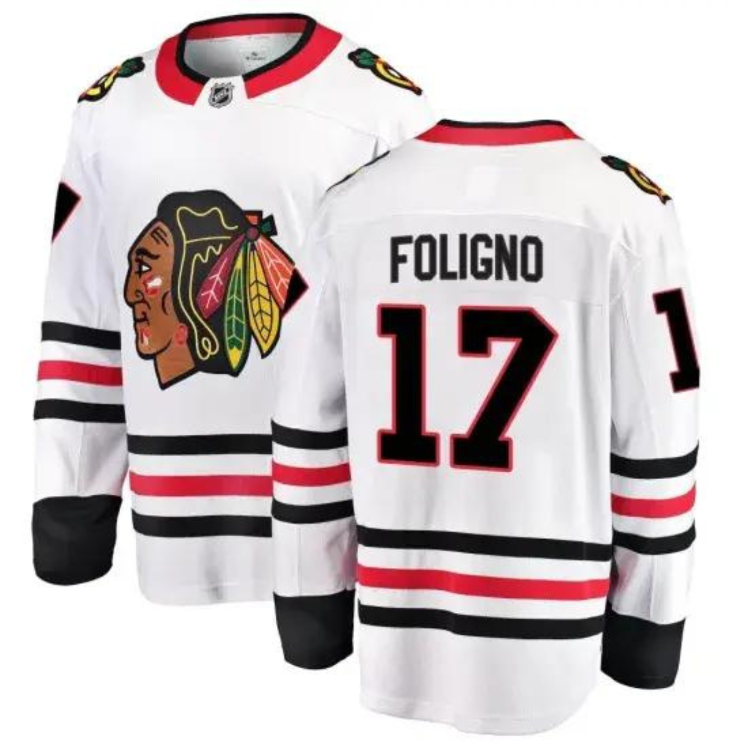 Nick Foligno Chicago Blackhawks 17 Jersey