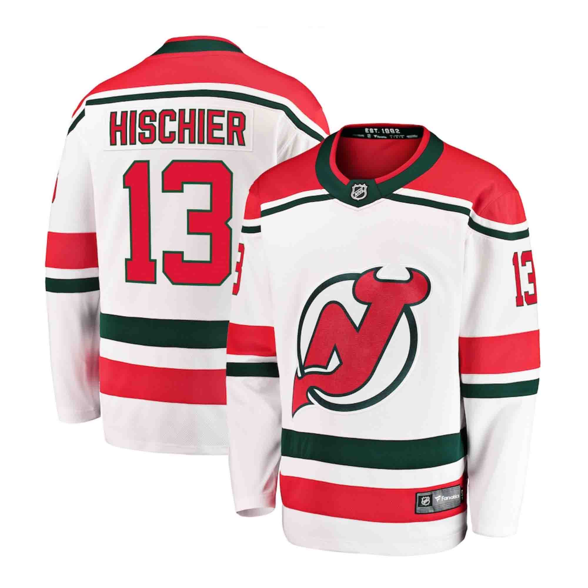 Nico Hischier New Jersey Devils 13 Jersey