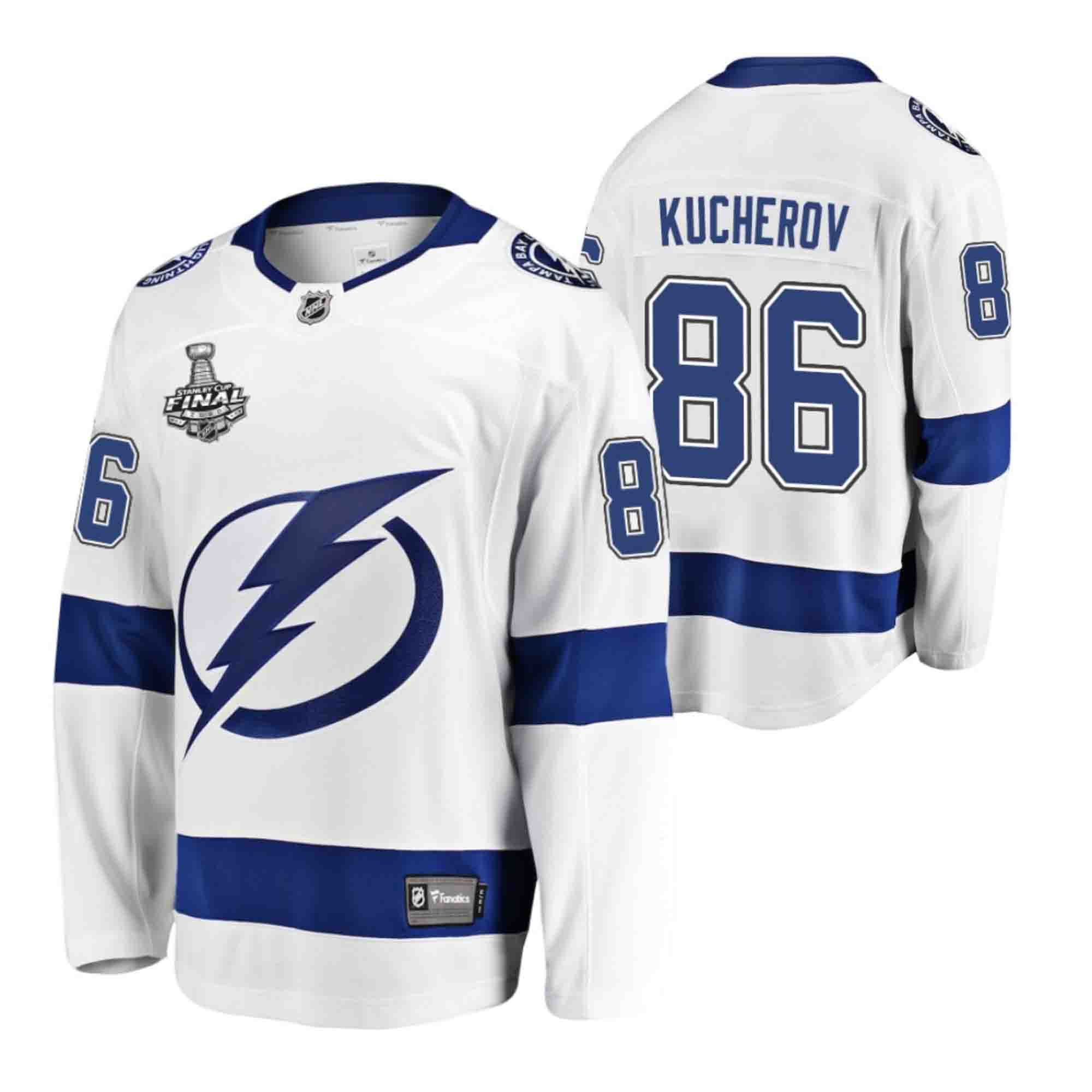 Nikita Kucherov Tampa Bay Lightning 86 Jersey