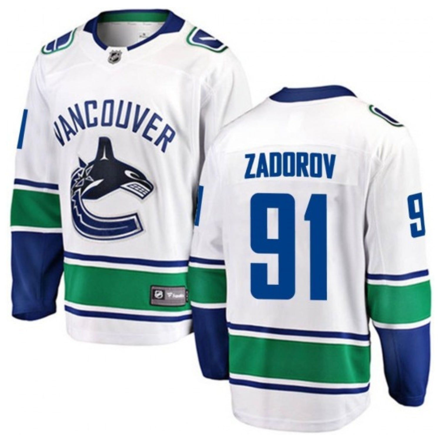 Nikita Zadorov Vancouver Canucks 91 Jersey
