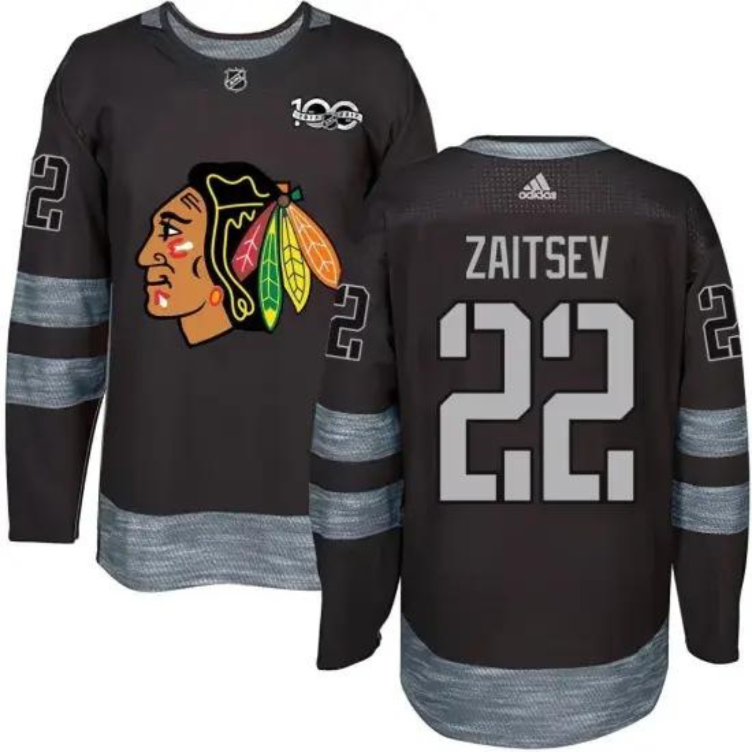 Nikita Zaitsev Chicago Blackhawks 22 Jersey