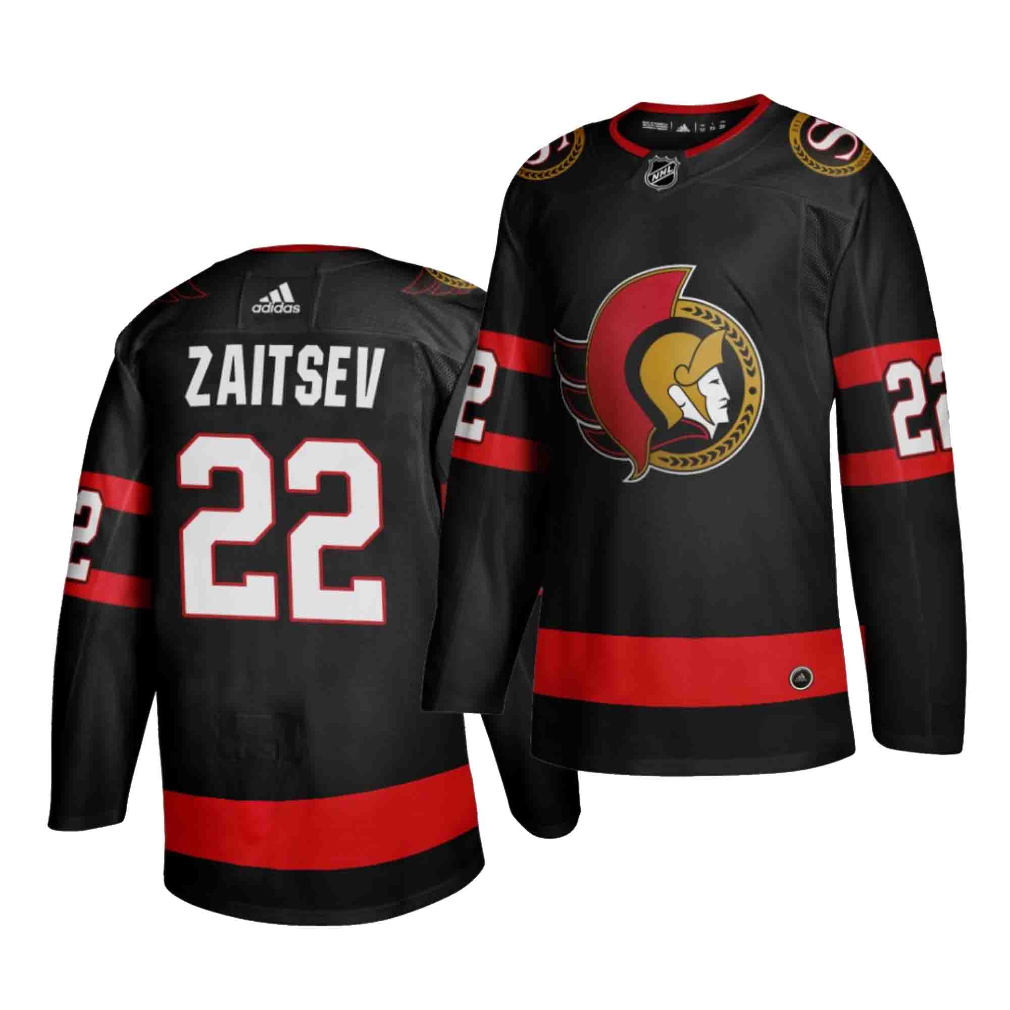 Nikita Zaitsev Ottawa Senators 22 Jersey