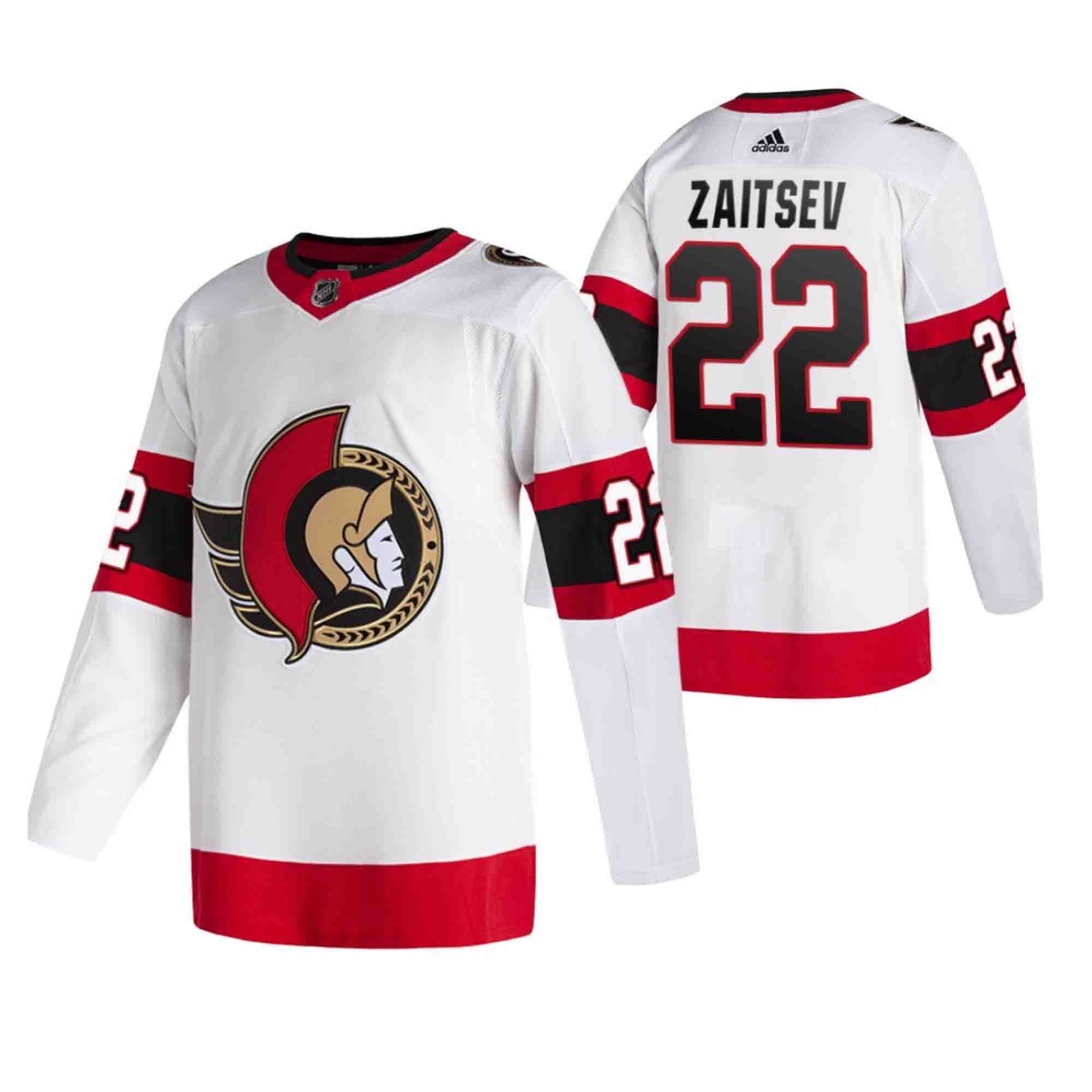 Nikita Zaitsev Ottawa Senators 22 Jersey