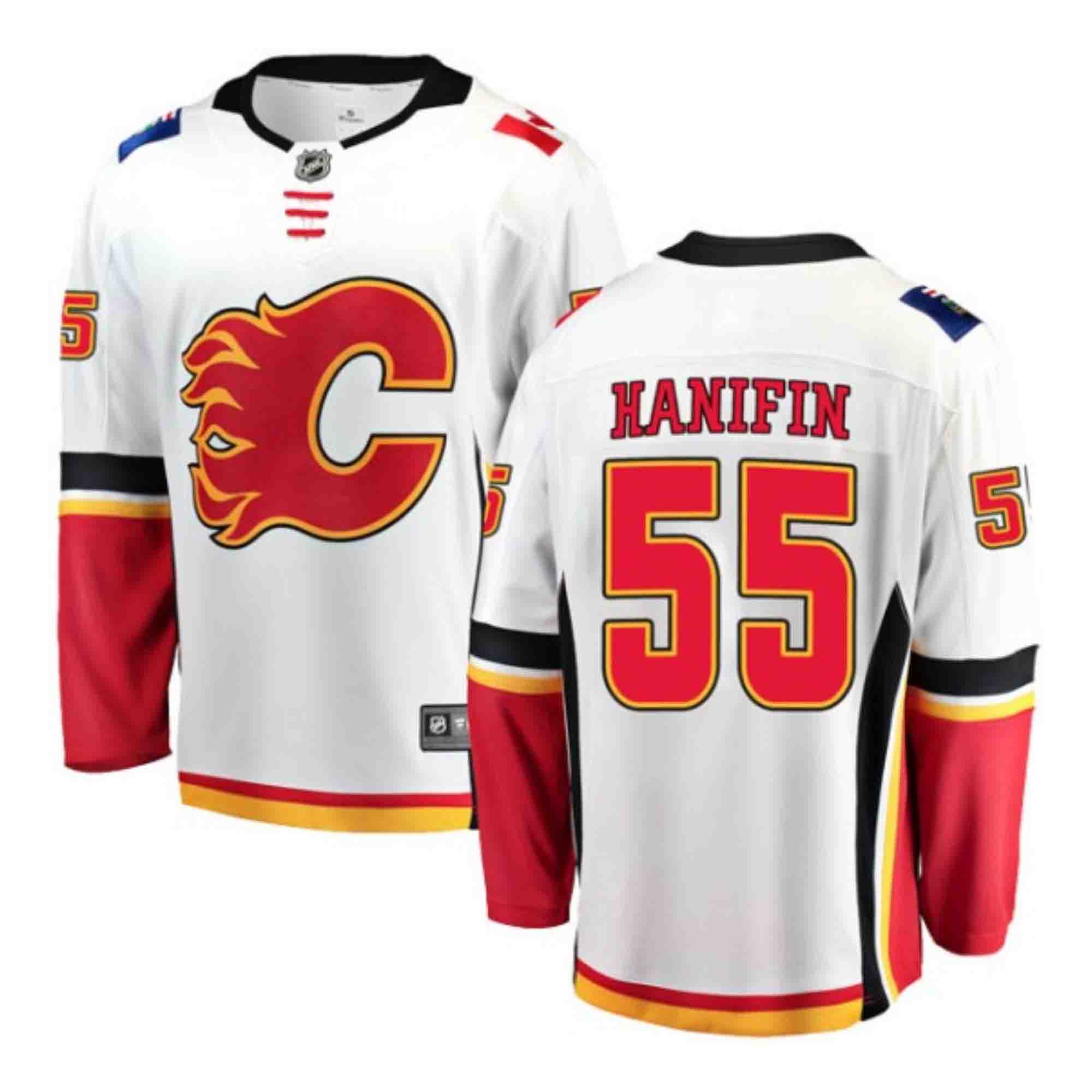 Noah Hanifin Calgary Flames 55 Jersey