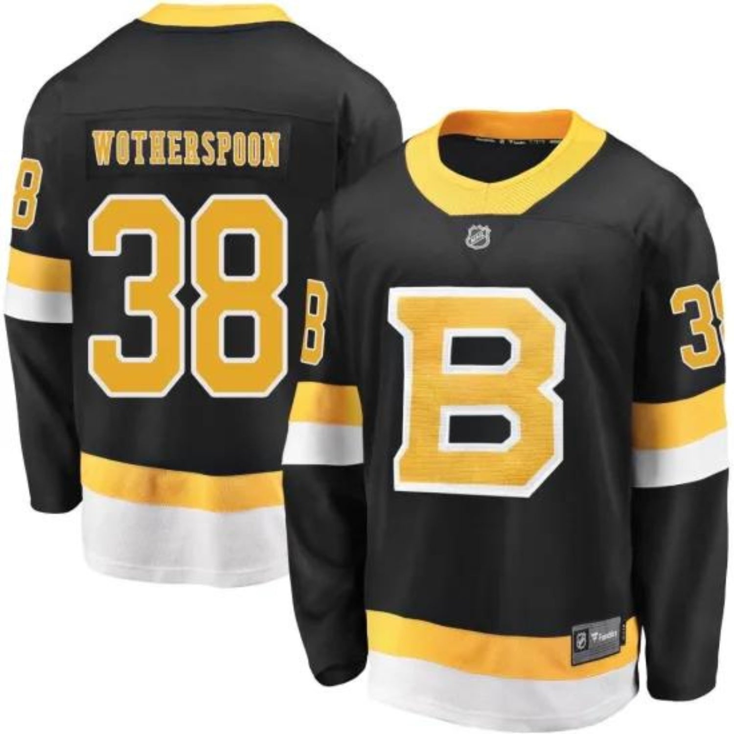Parker Wotherspoon Boston Bruins 38 Jersey