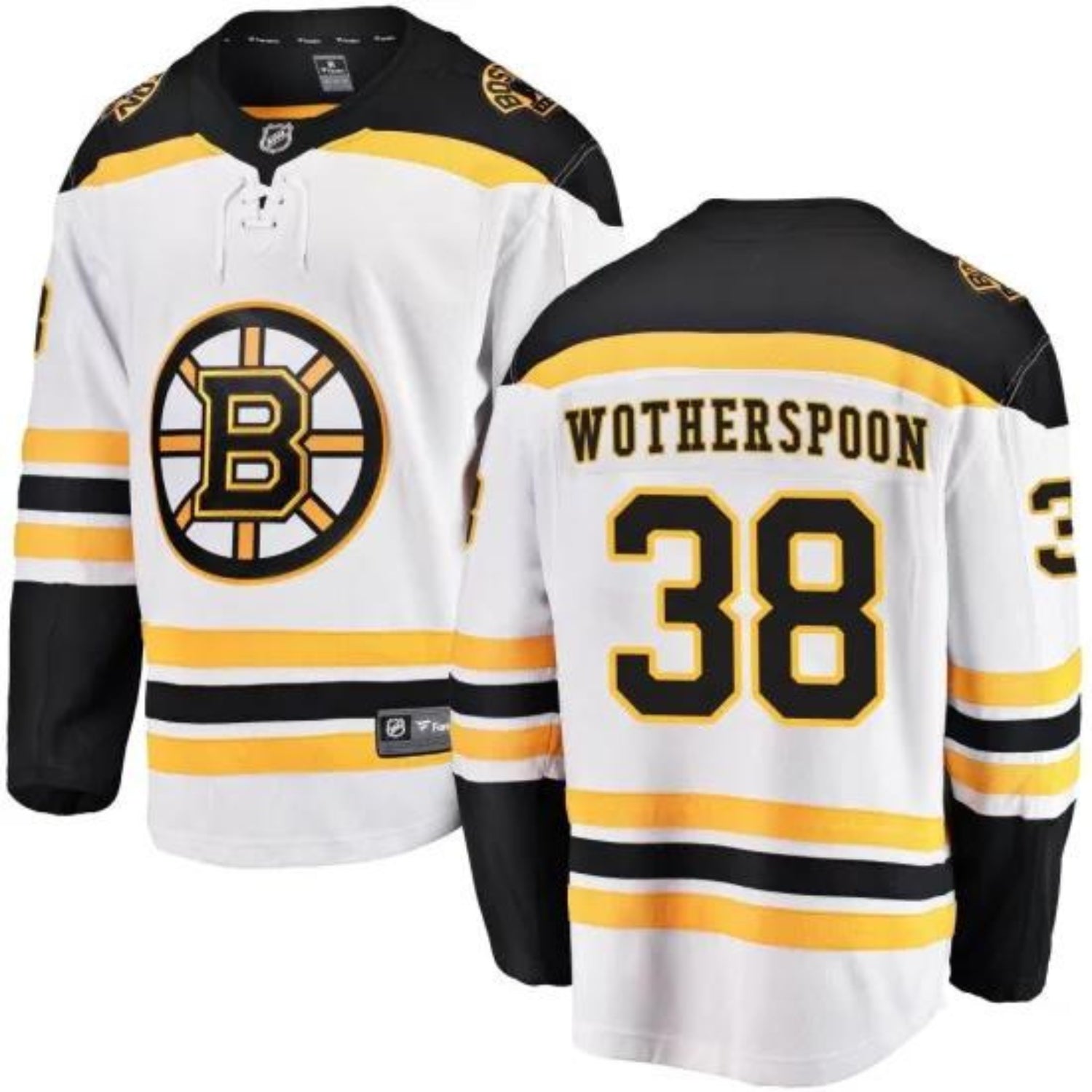 Parker Wotherspoon Boston Bruins 38 Jersey