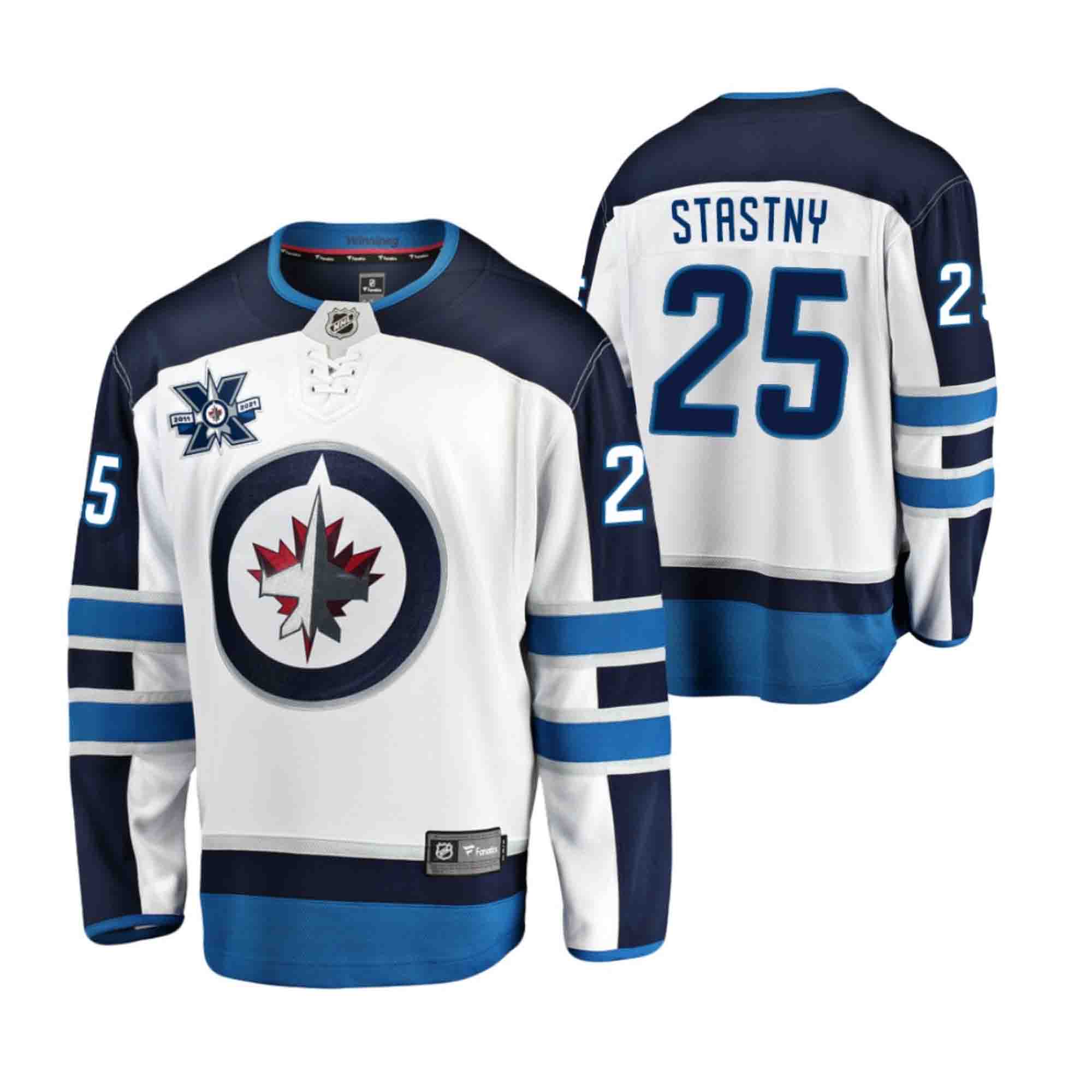 Paul Stastny Winnipeg Jets 25 Jersey