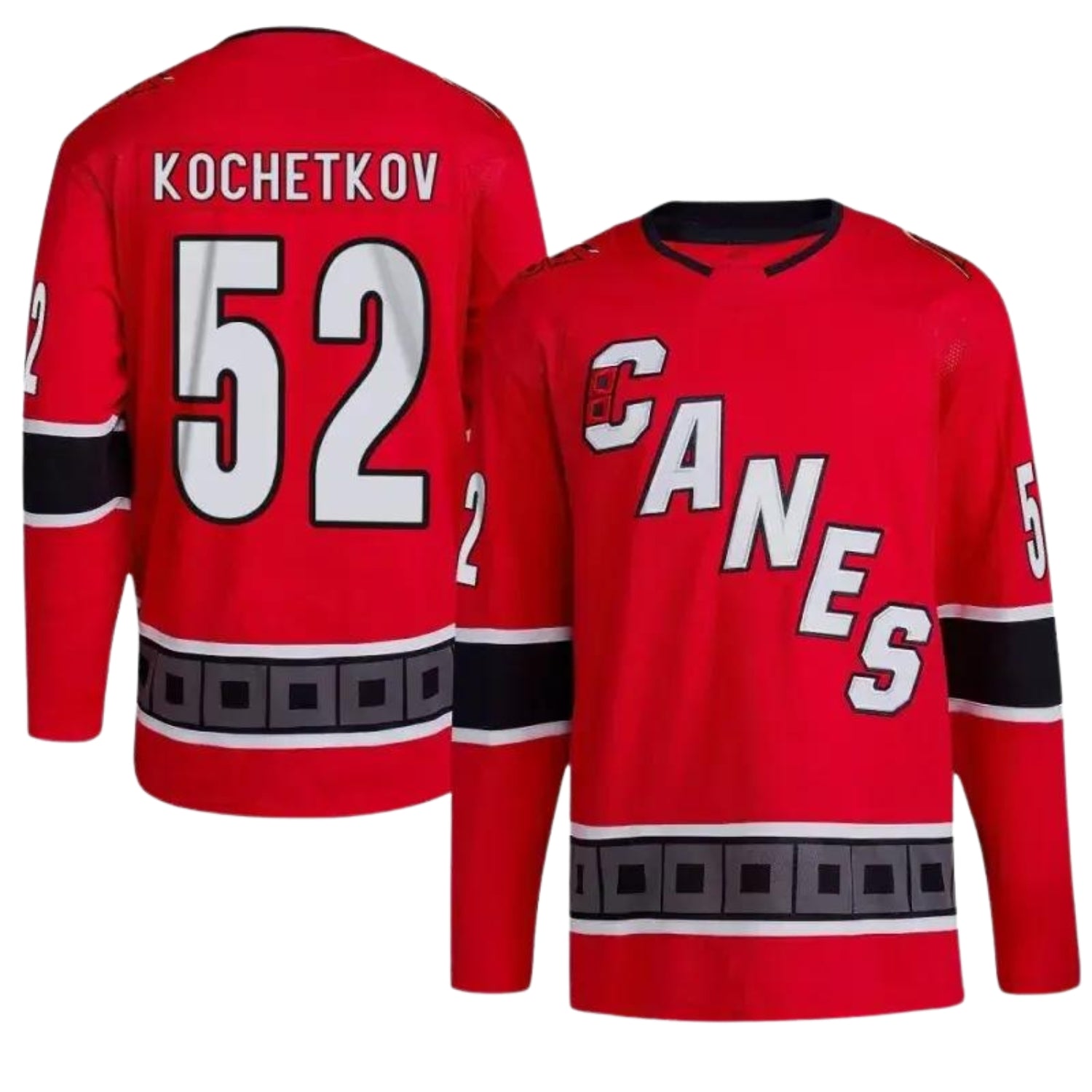 Pyotr Kochetkov Carolina Hurricanes 52 Jersey