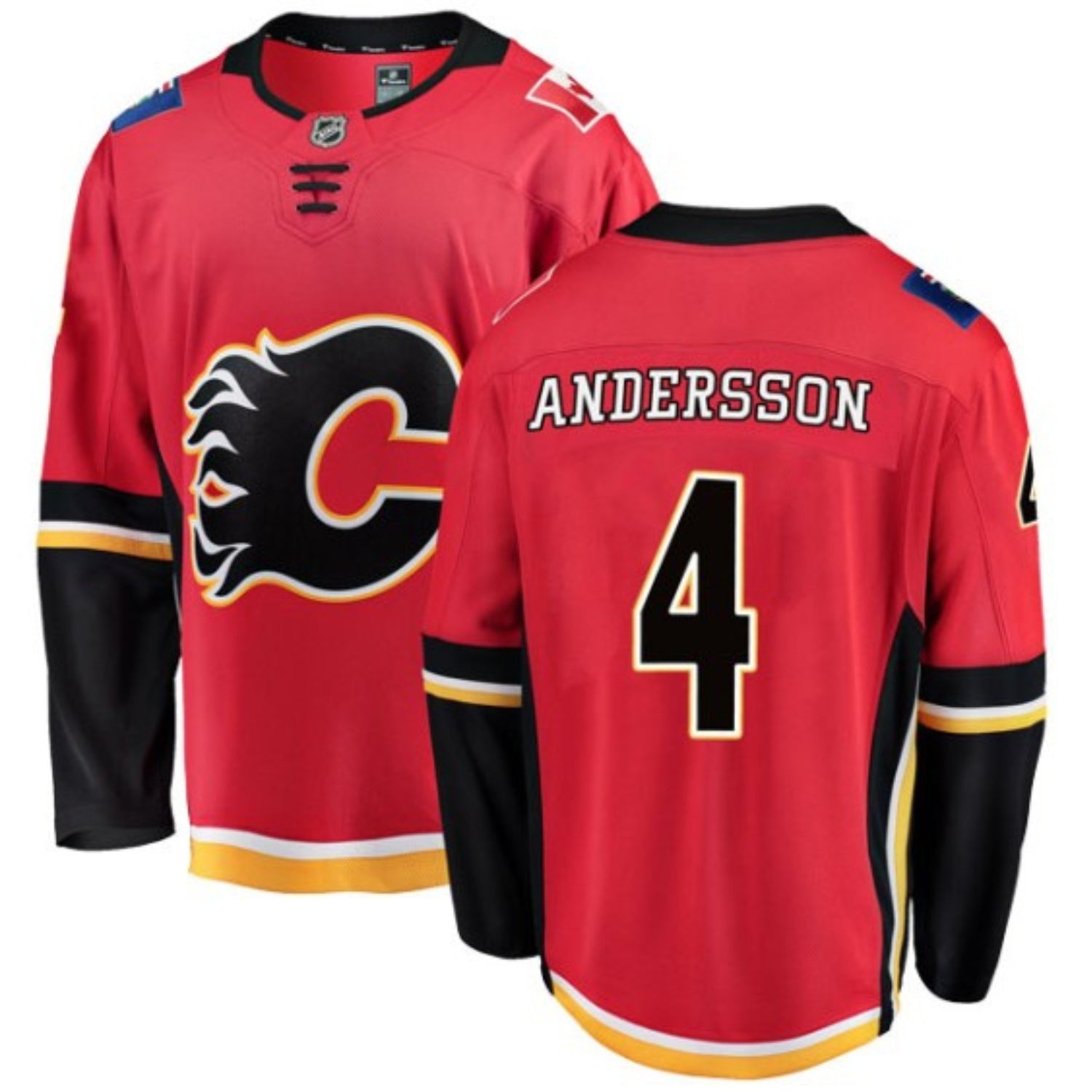 Rasmus Andersson Calgary Flames 4 Jersey