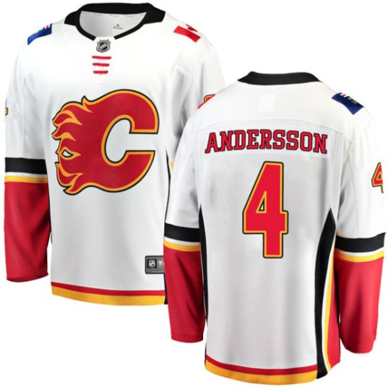 Rasmus Andersson Calgary Flames 4 Jersey
