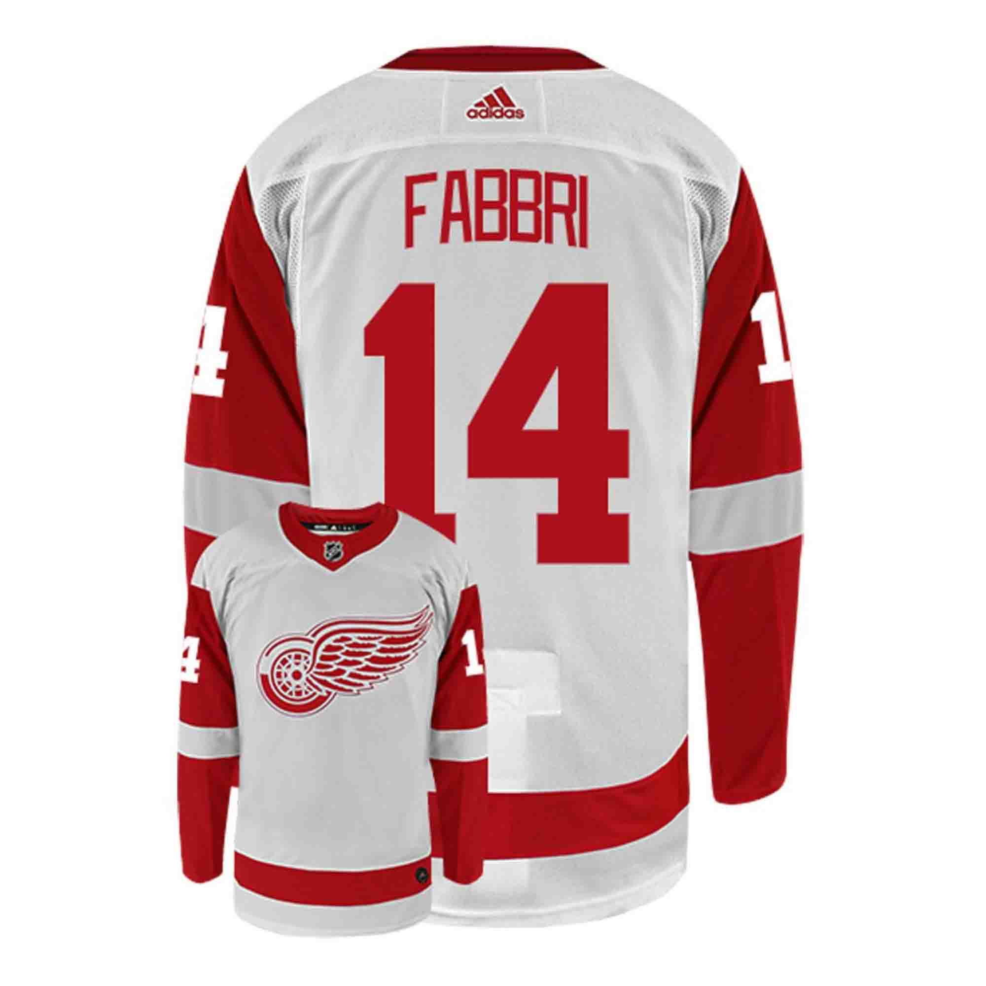 Robby Fabbri Detroit Red Wings 14 Jersey