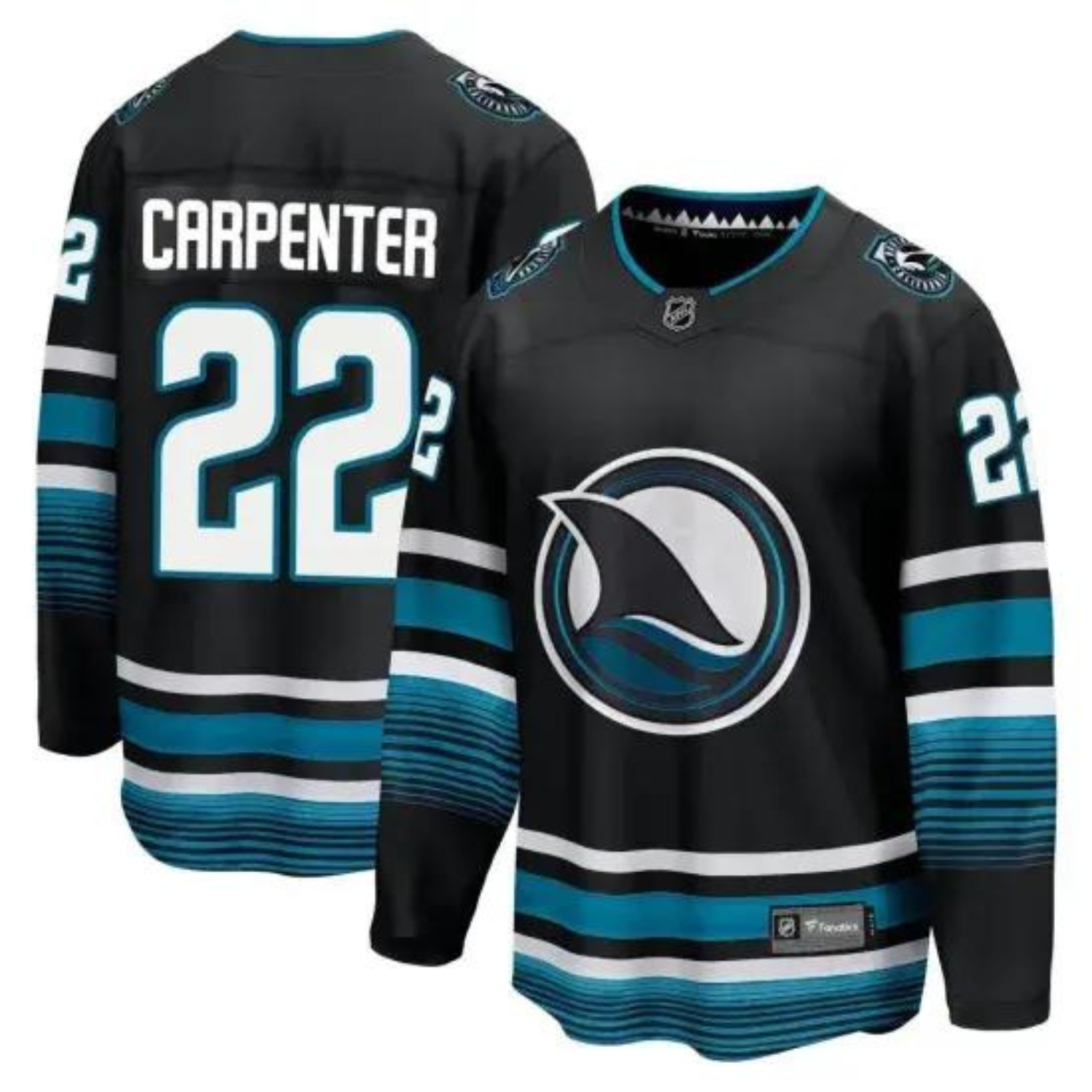 Ryan Carpenter San Jose Sharks 22 Jersey