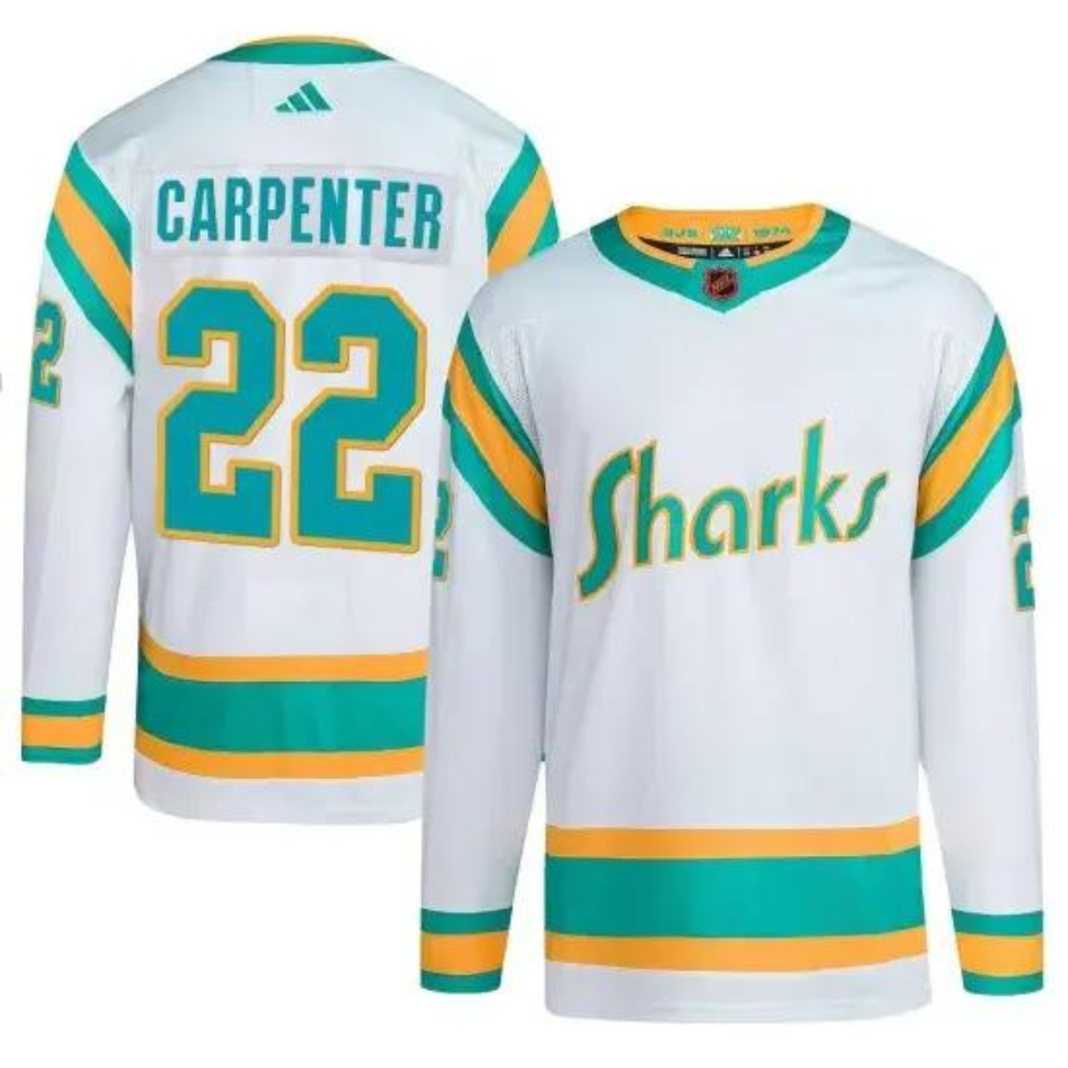 Ryan Carpenter San Jose Sharks 22 Jersey