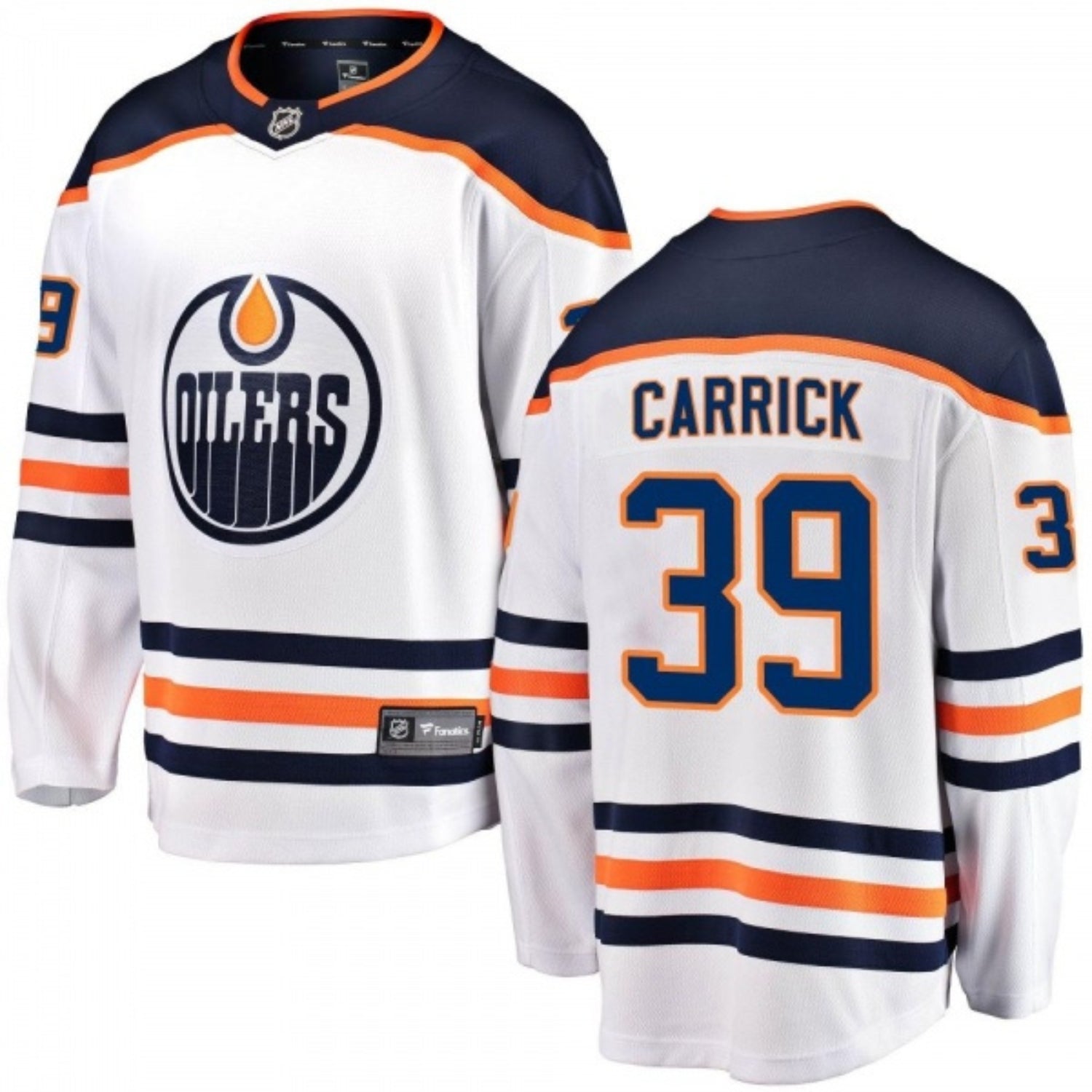 Sam Carrick Edmonton Oilers 39 Jersey