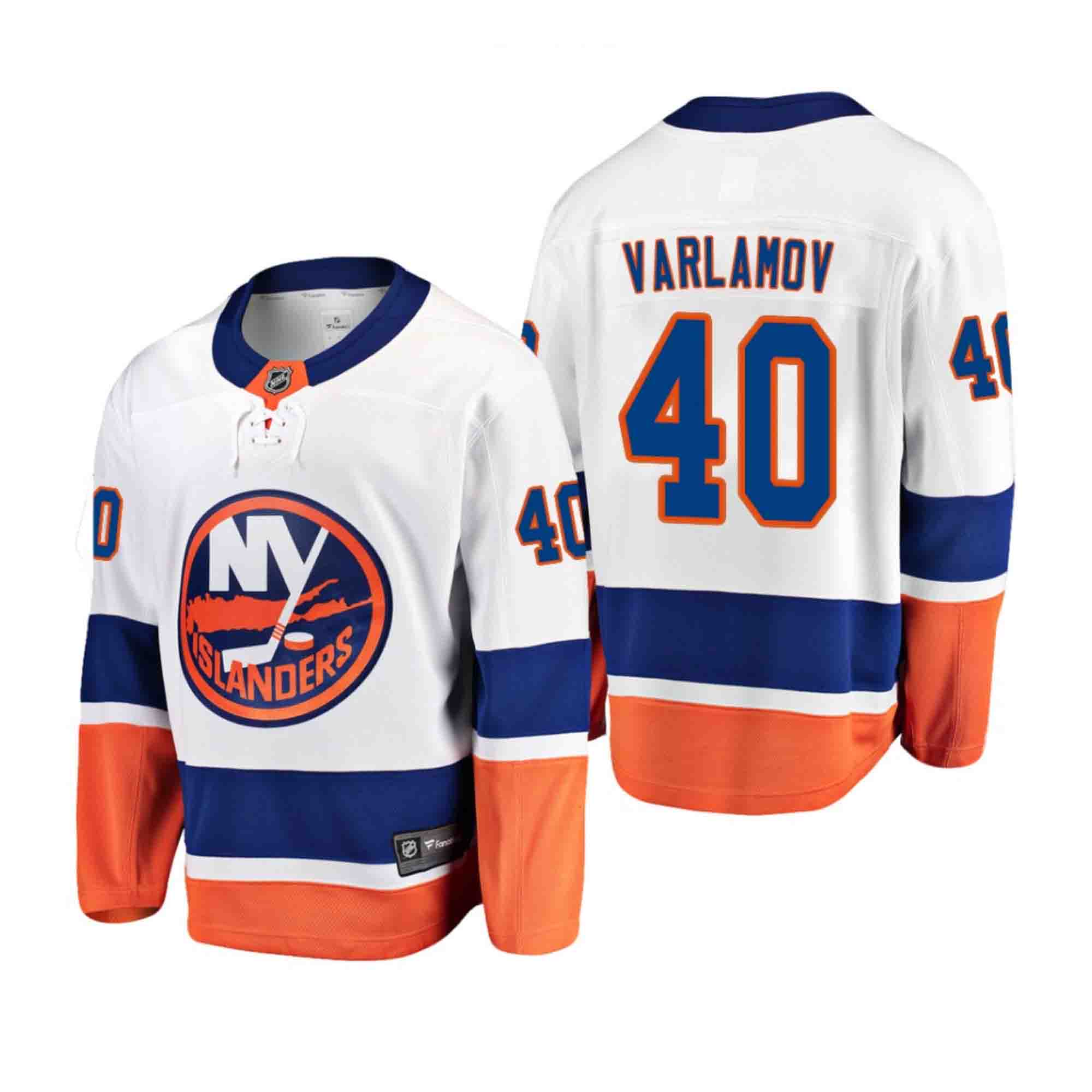 Semyon Varlamov New York Islanders 40 Jersey