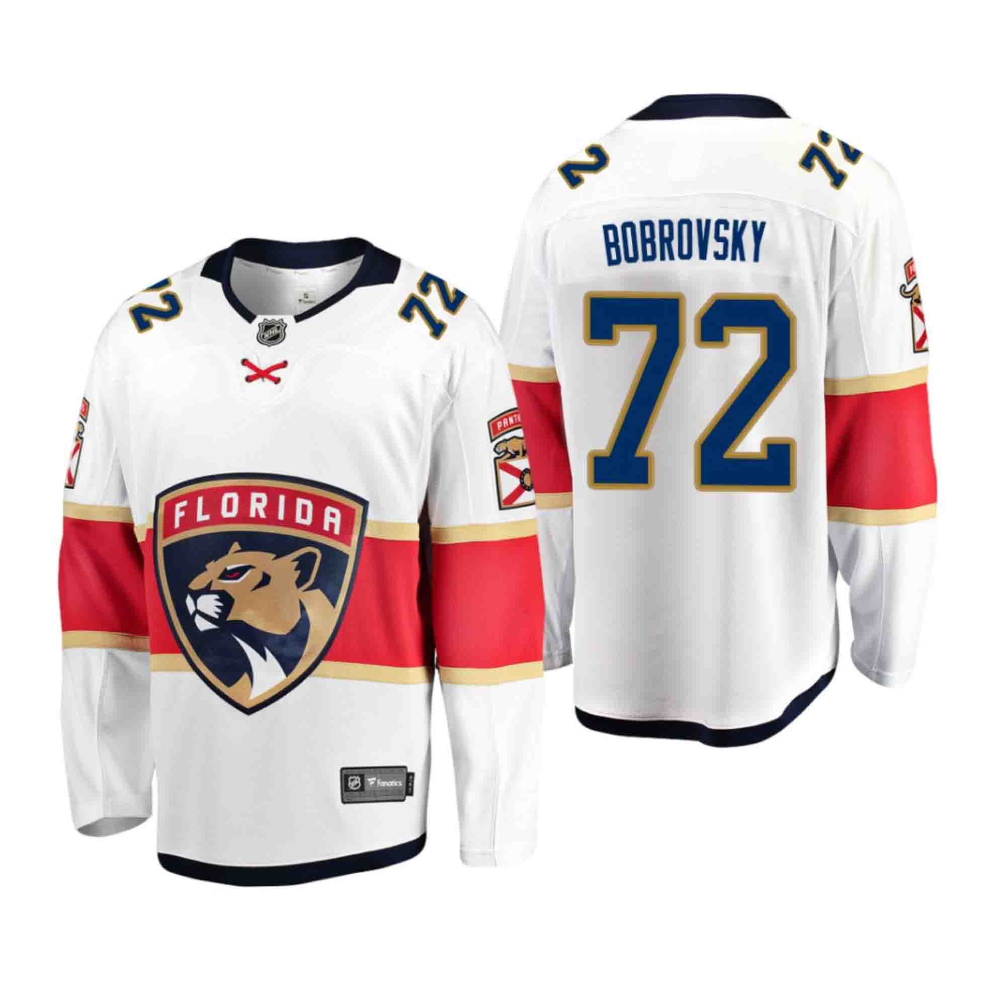 Sergei Bobrovsky Florida Panthers 72 Jersey