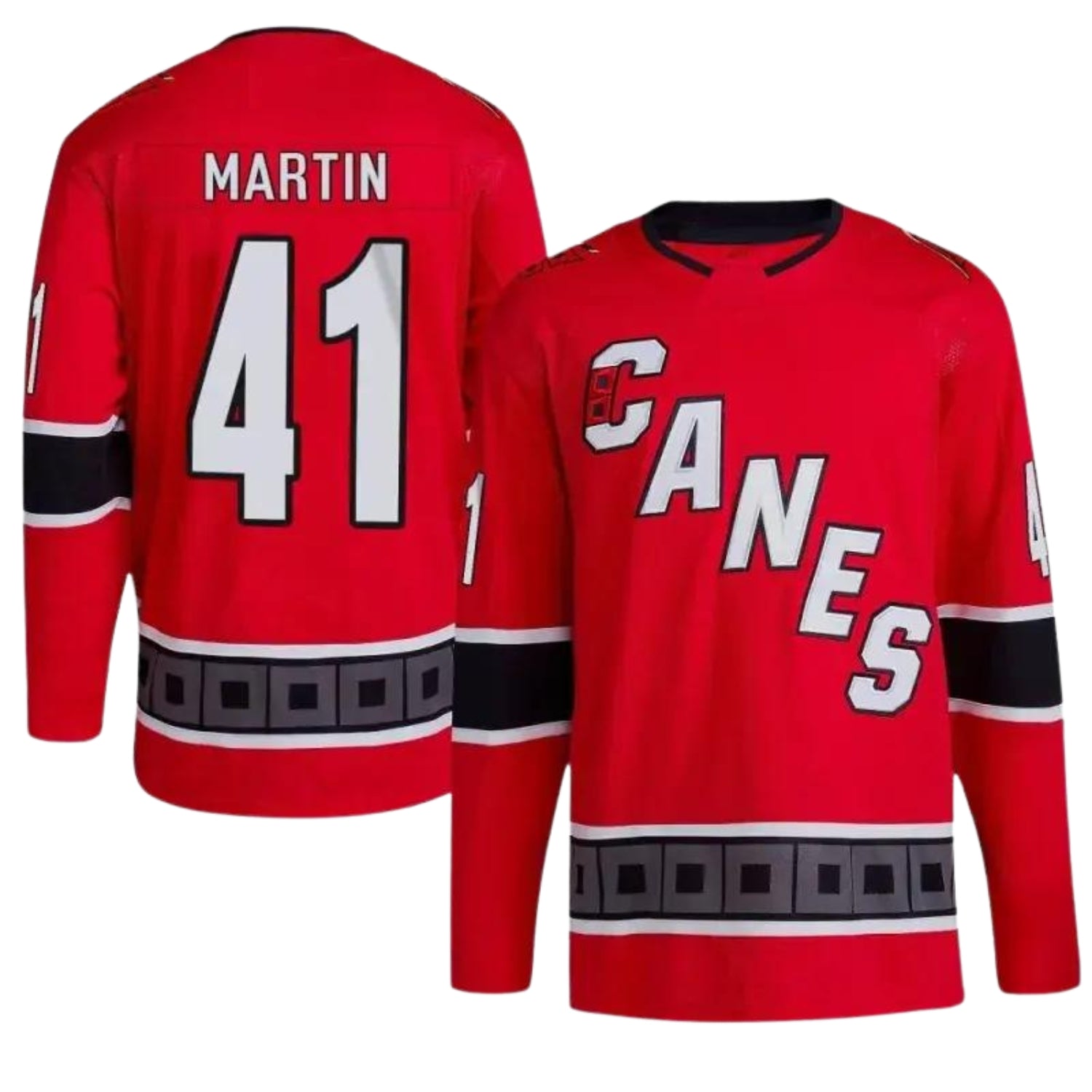 Spencer Martin Carolina Hurricanes 41 Jersey
