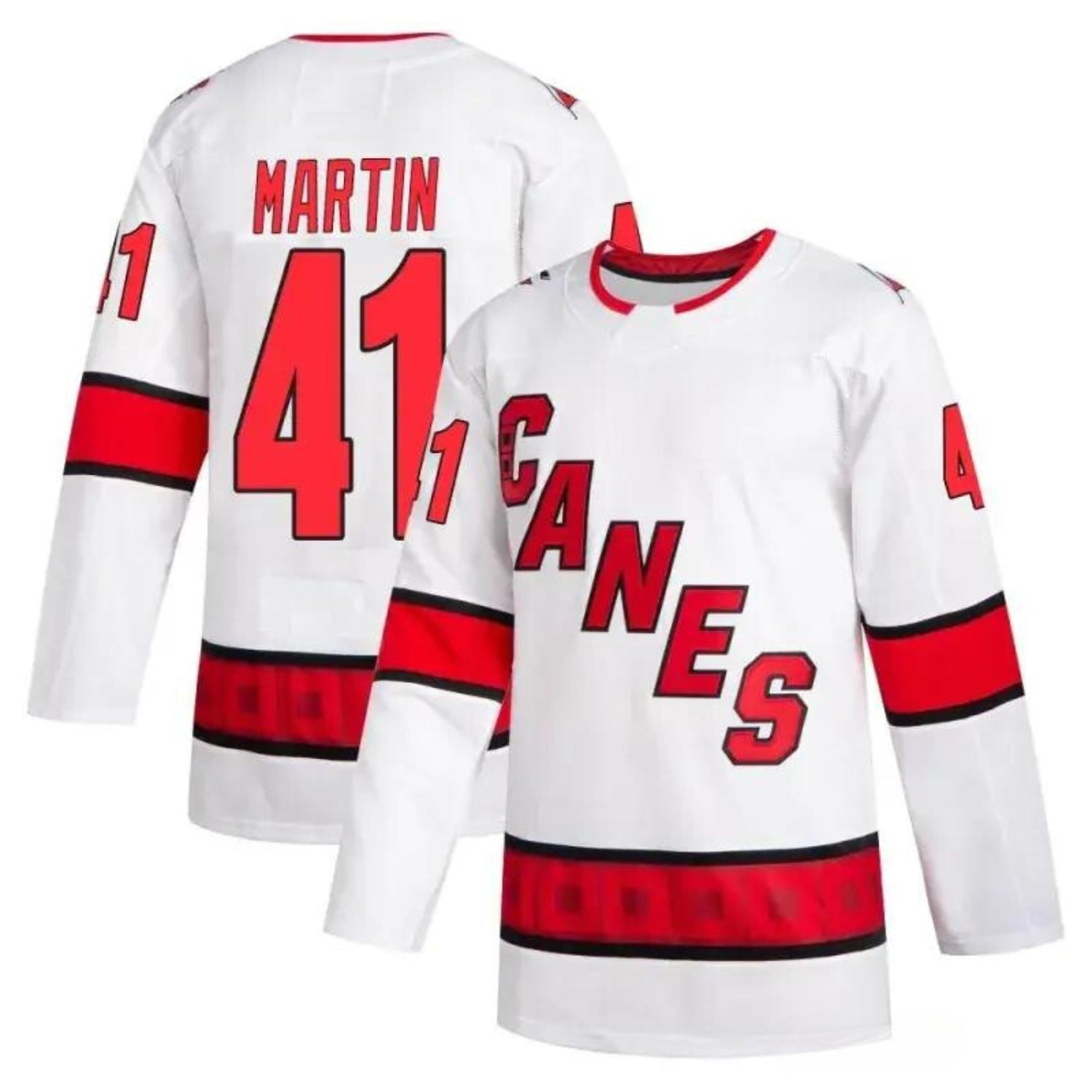 Spencer Martin Carolina Hurricanes 41 Jersey