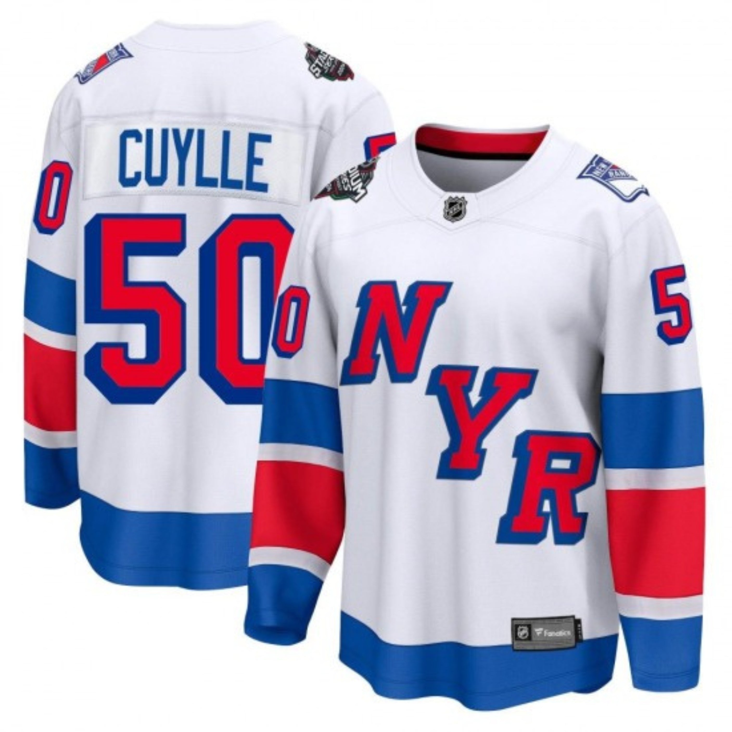 Will Cuylle New York Rangers 50 Jersey
