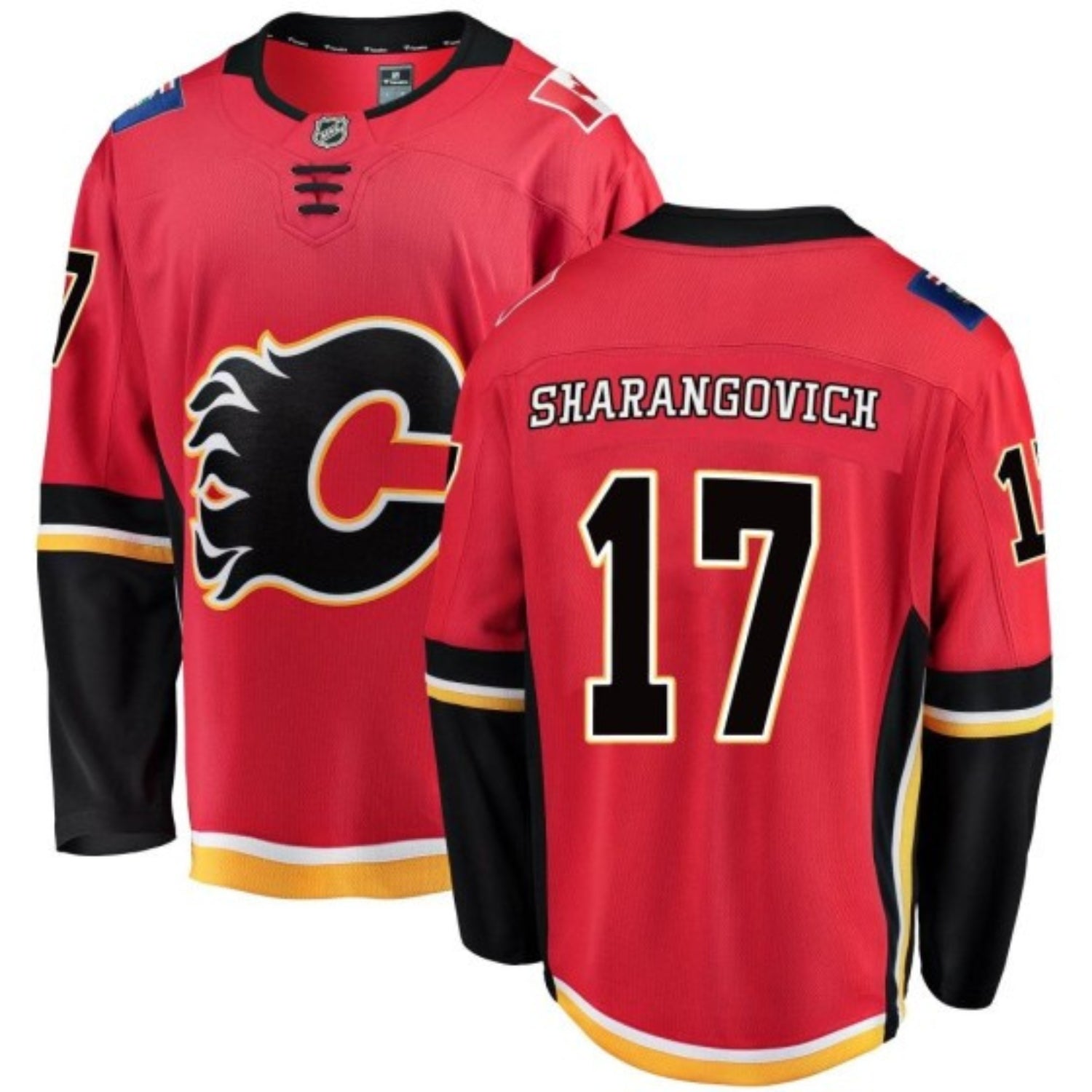 Yegor Sharangovich Calgary Flames 17 Jersey