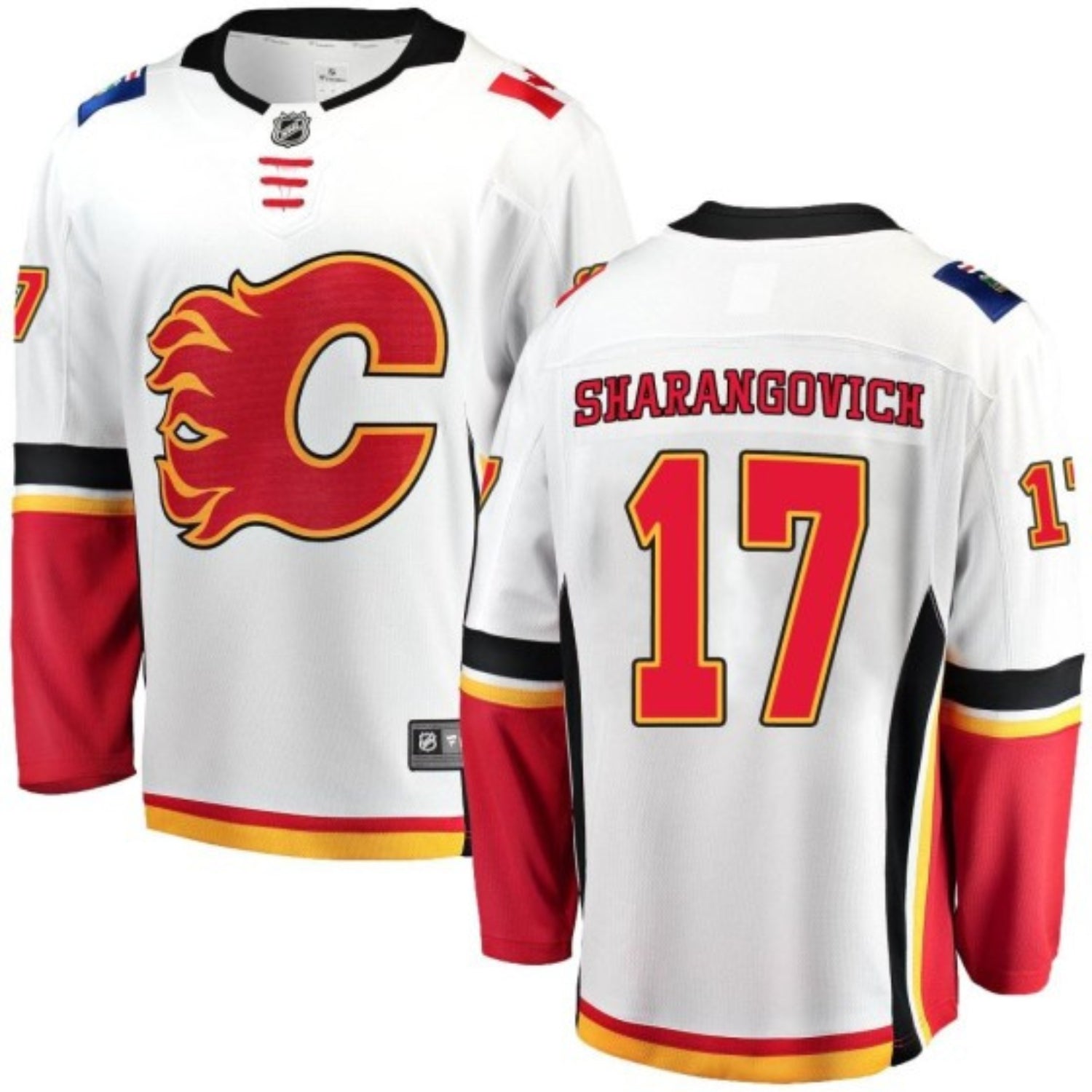 Yegor Sharangovich Calgary Flames 17 Jersey